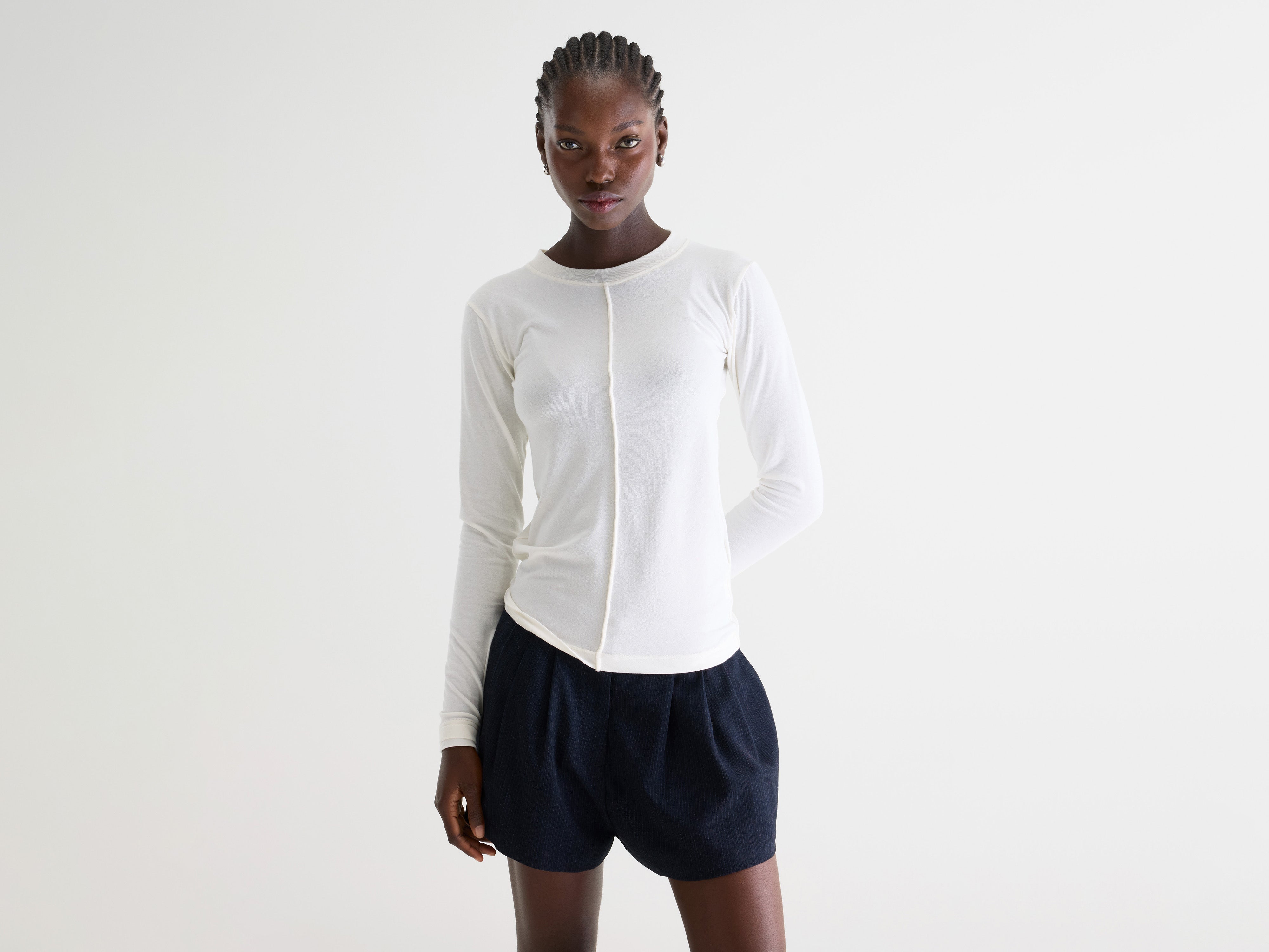 Mendy long-sleeve t-shirt (261 / W / NATURAL)