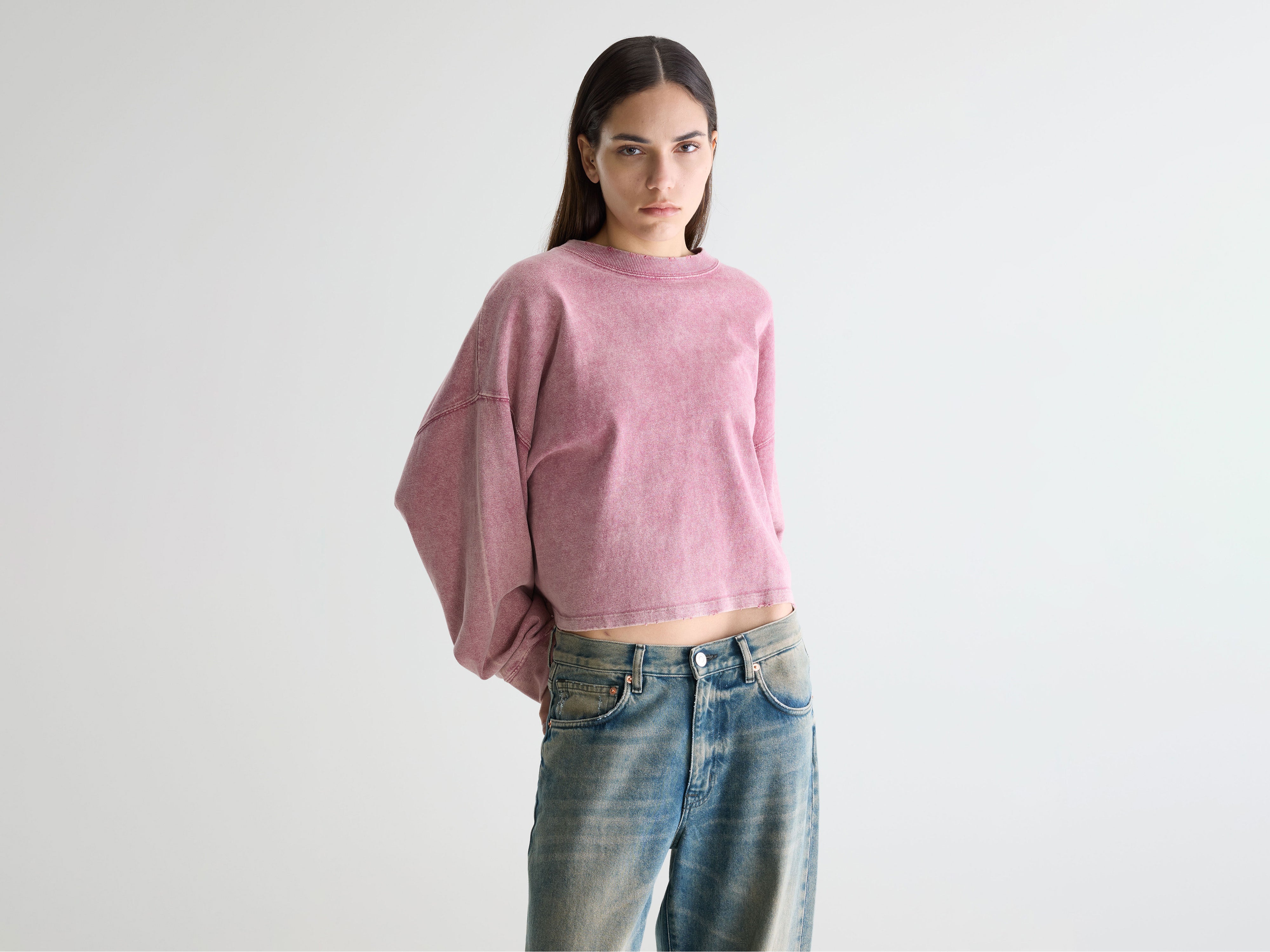 Franto long-sleeve t-shirt (261 / W / MAHOGANY)