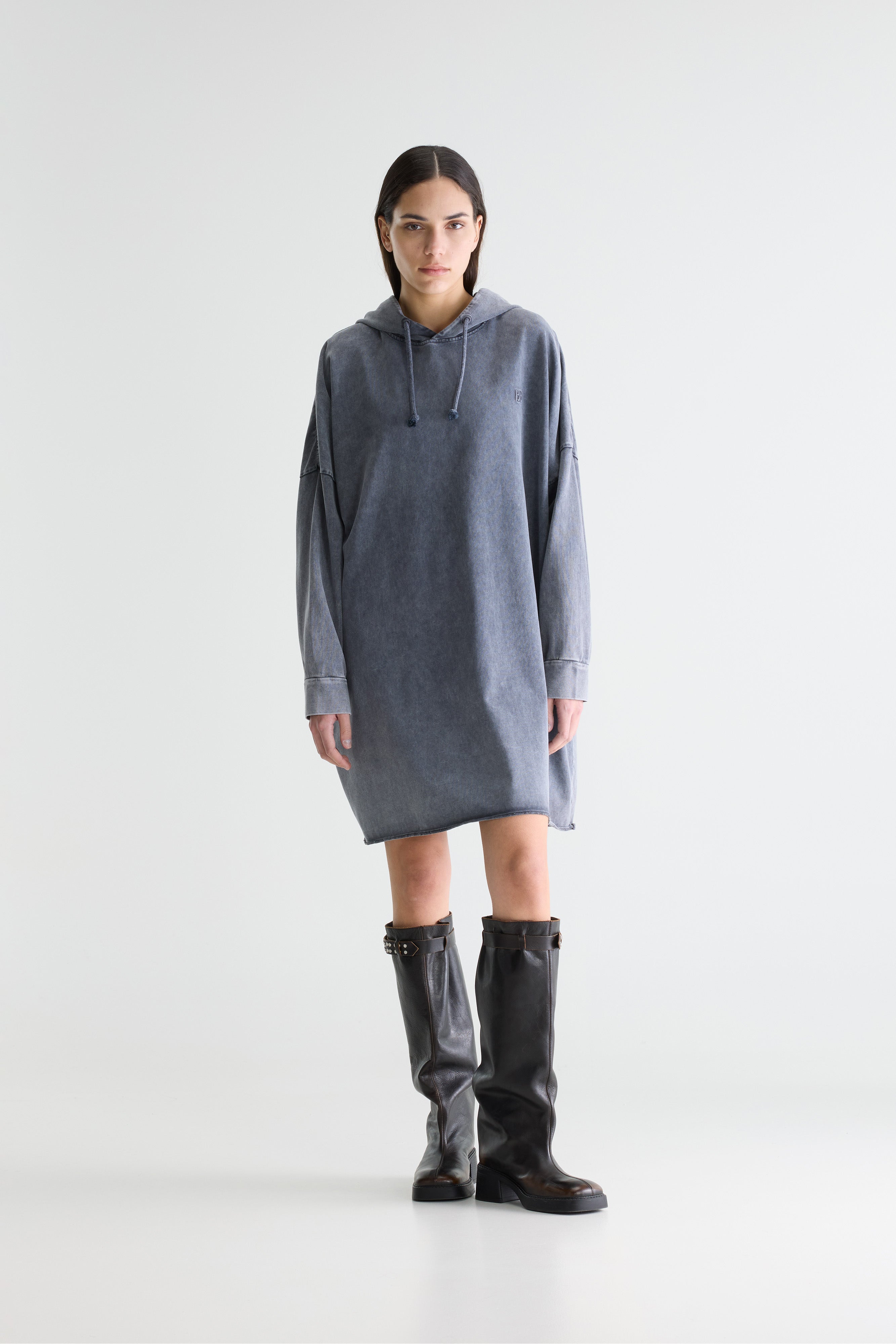 Fiid sweatshirt dress (261 / W / NAVY)