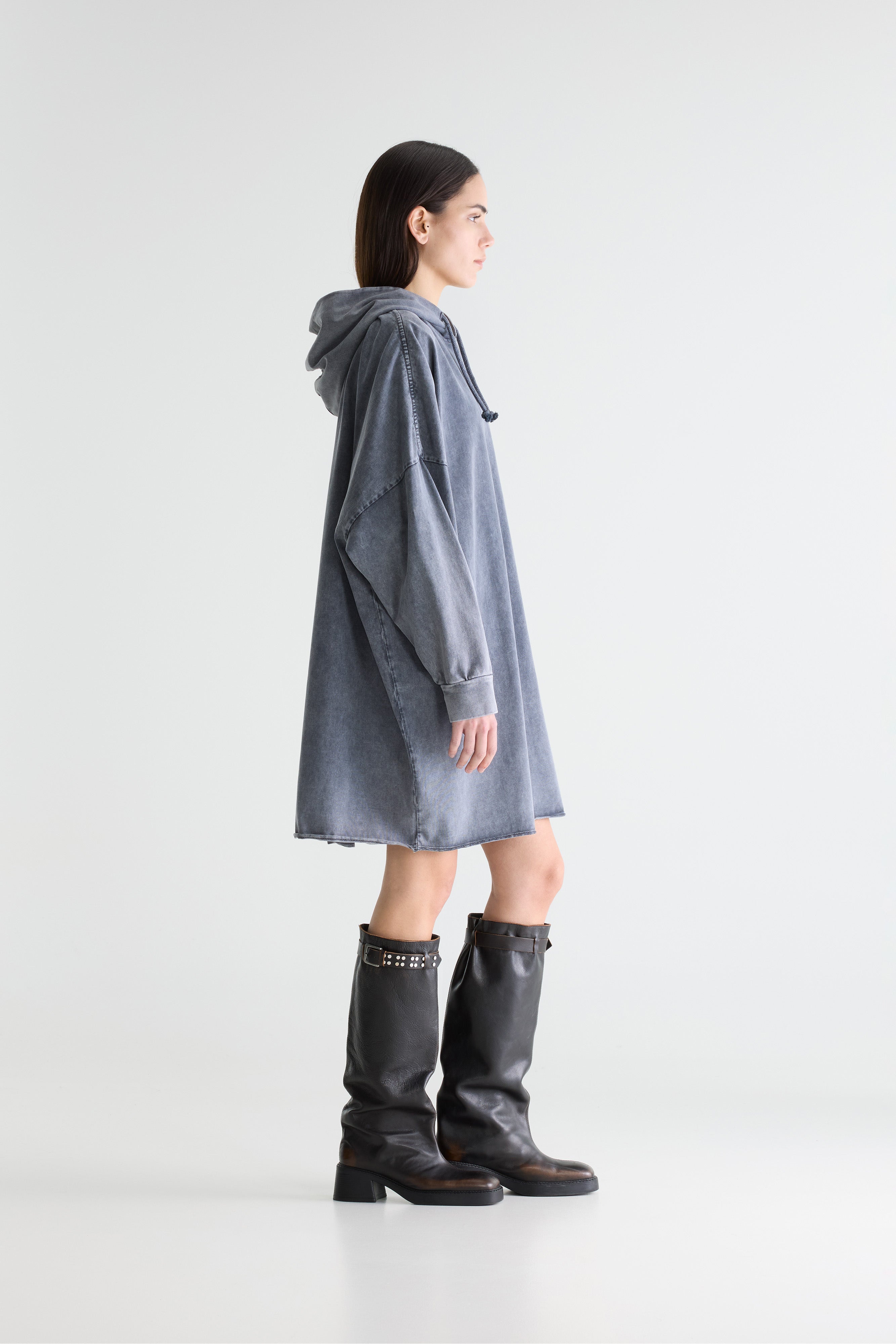 Fiid sweatshirt dress (261 / W / NAVY)