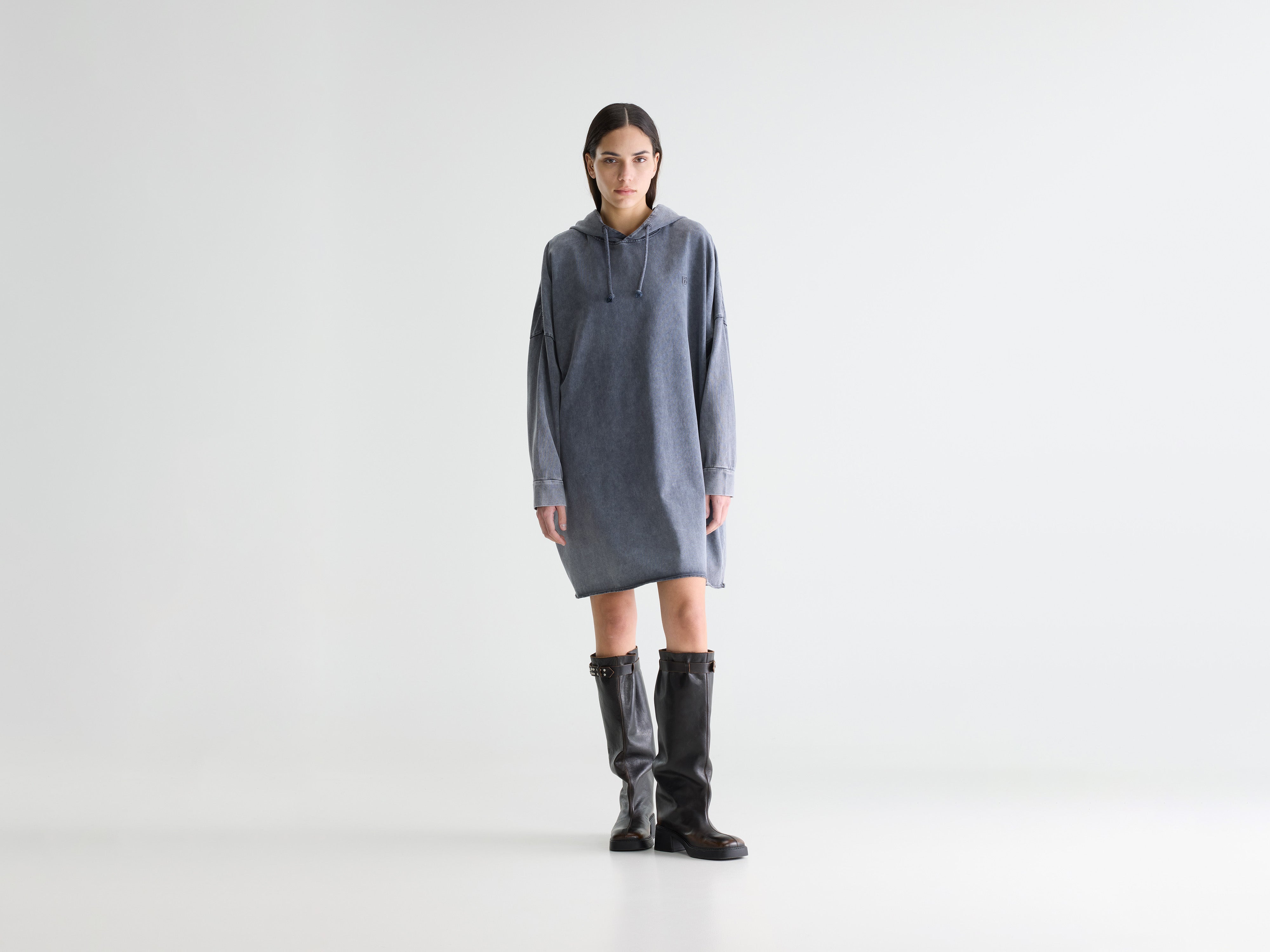 Fiid sweatshirt dress (261 / W / NAVY)
