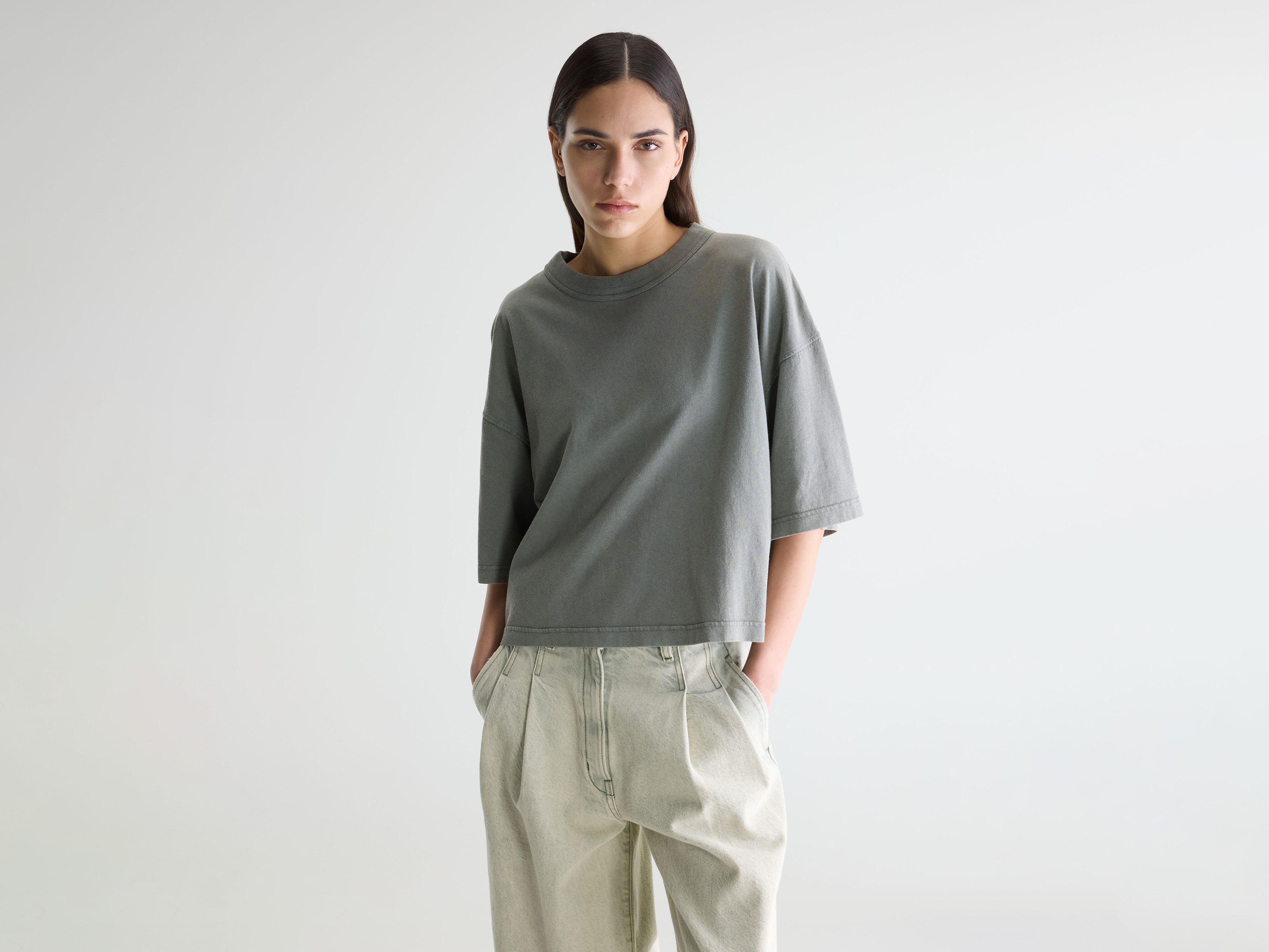 T-shirt à manches courtes Voss (261 / W / OXYD GREY)