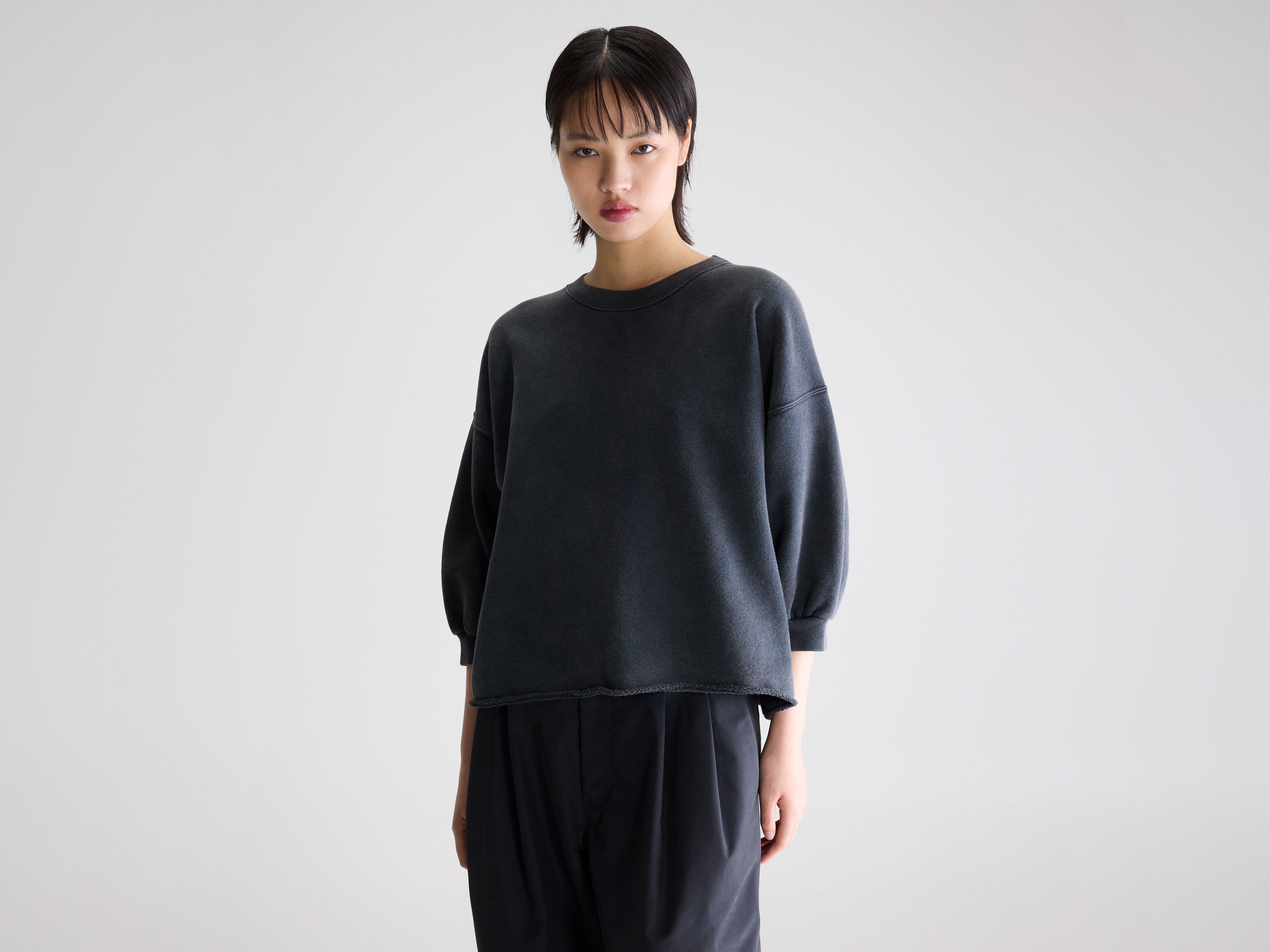 Vicske crewneck sweatshirt (261 / W / METEORITE)