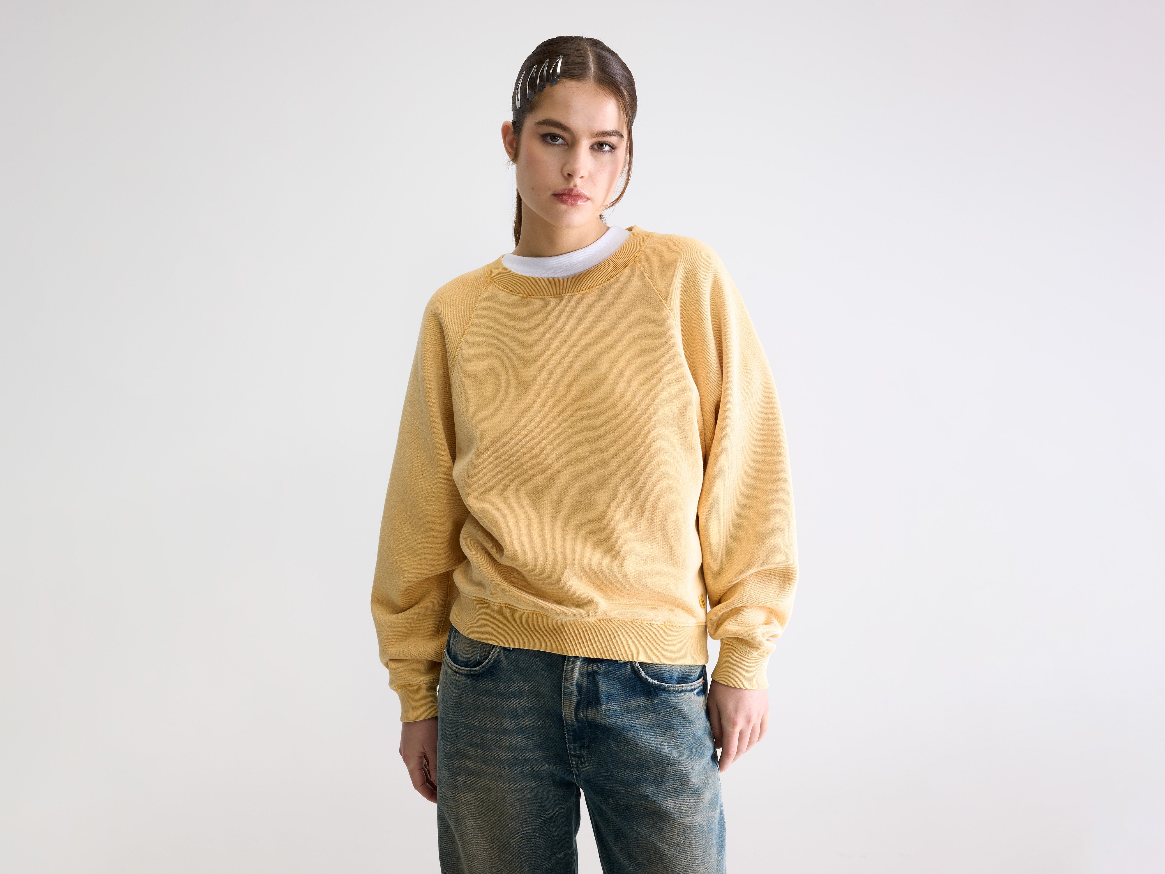 Fella relaxed sweatshirt (261 / W / SUNLIGHT)