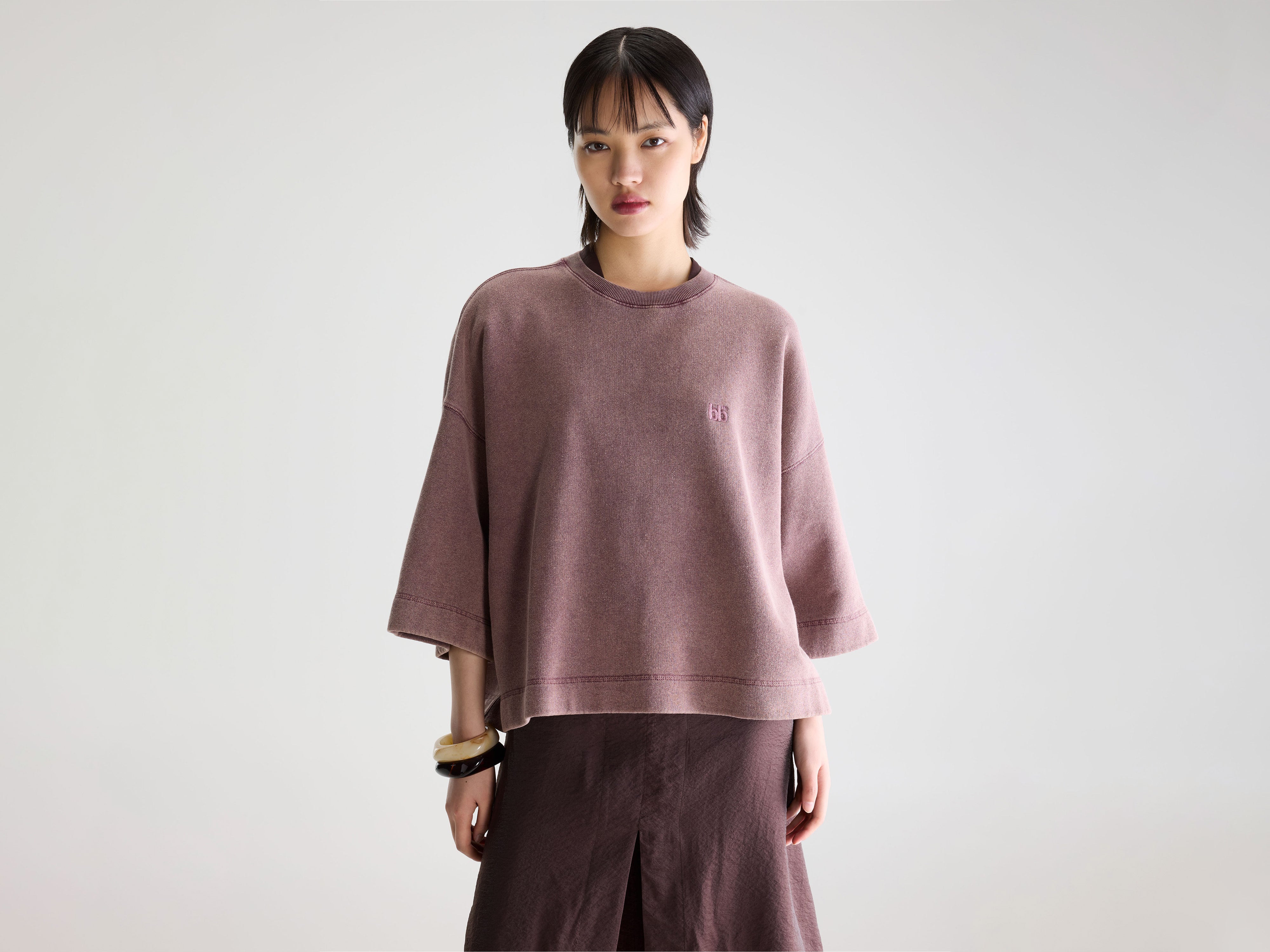 Sweatshirt à manches courtes Farlol (261 / W / WINE)