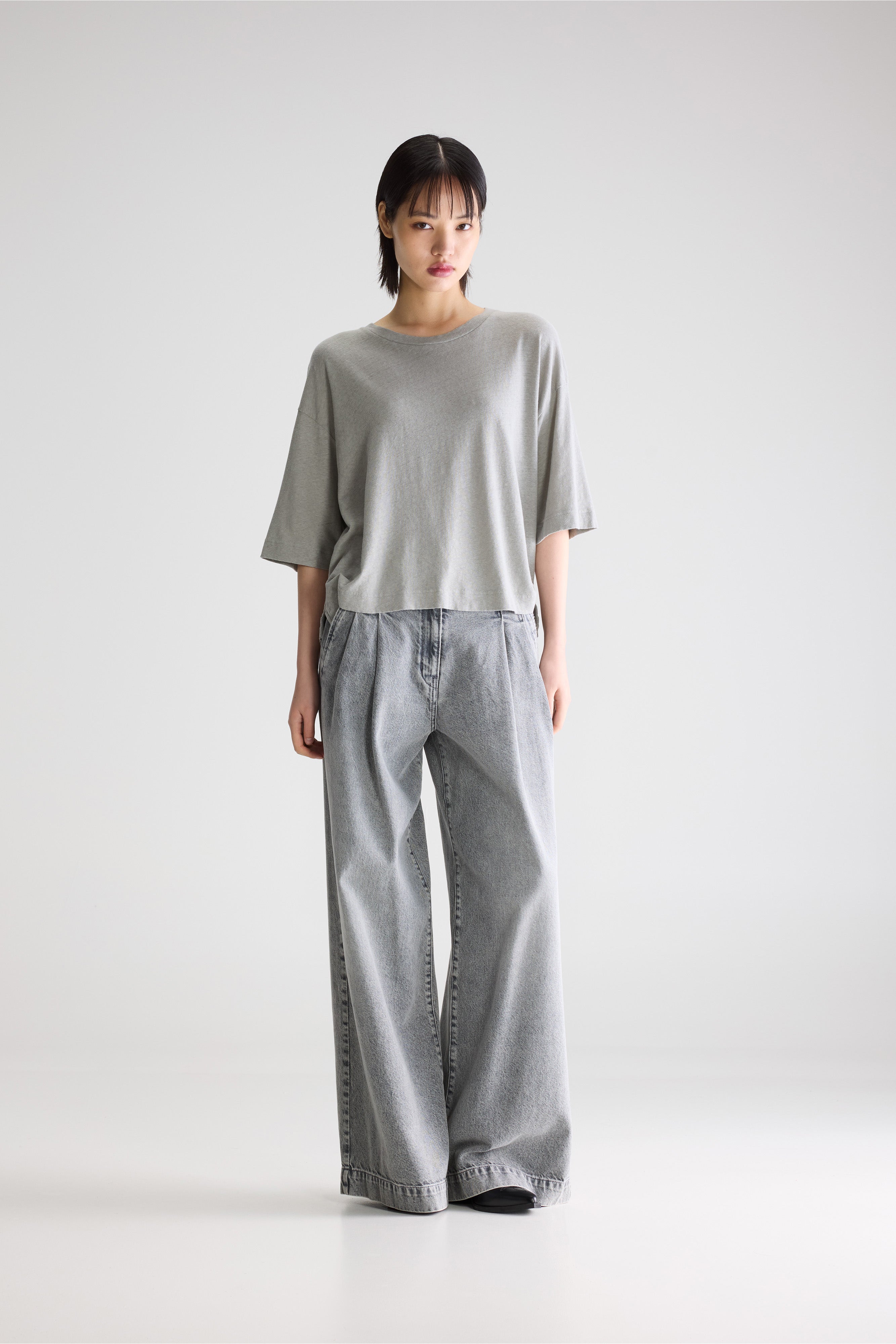 Vydel short-sleeve t-shirt (261 / W / STEEL)