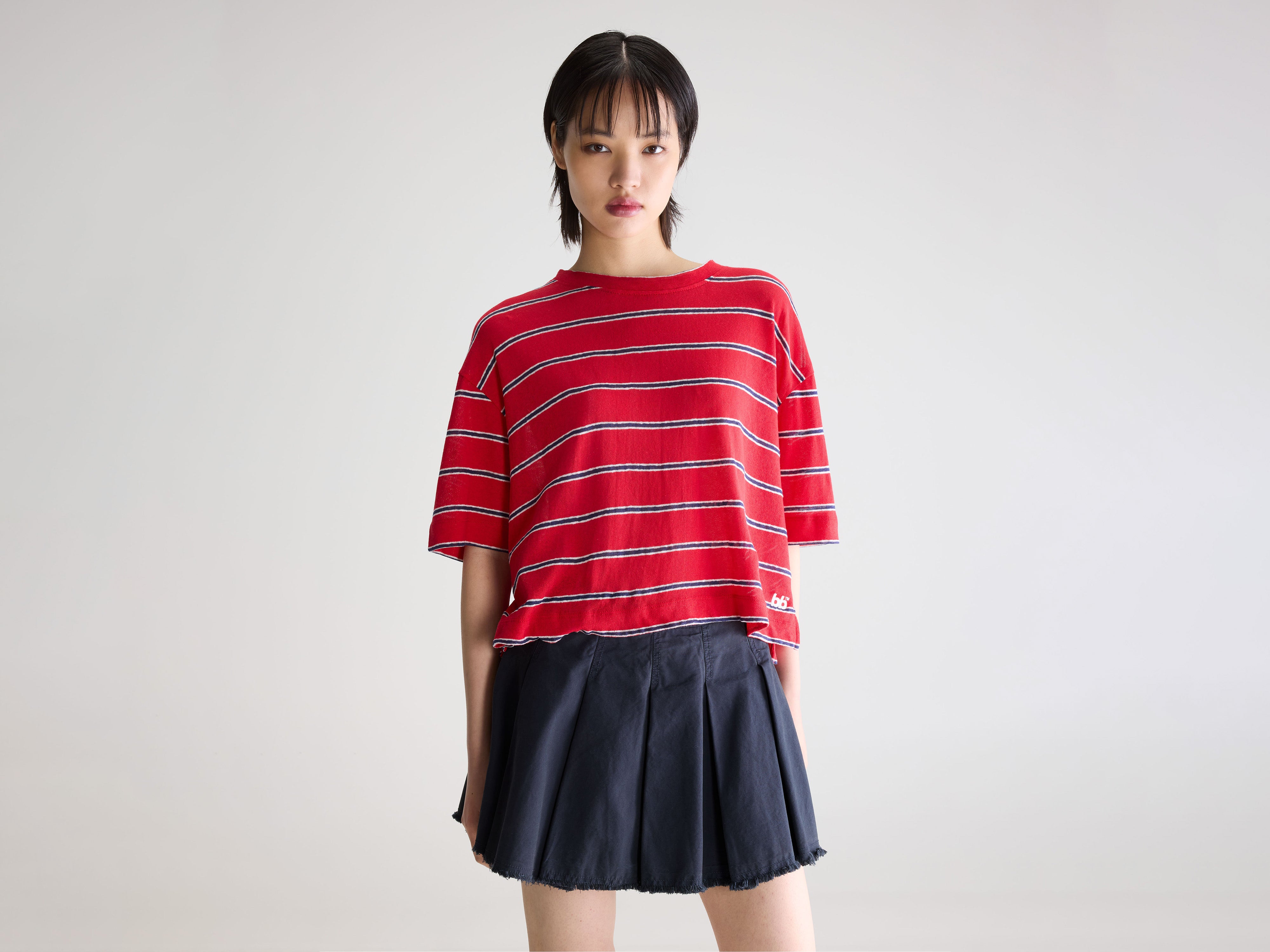 Vydel short-sleeve t-shirt (261 / W / STRIPE A)