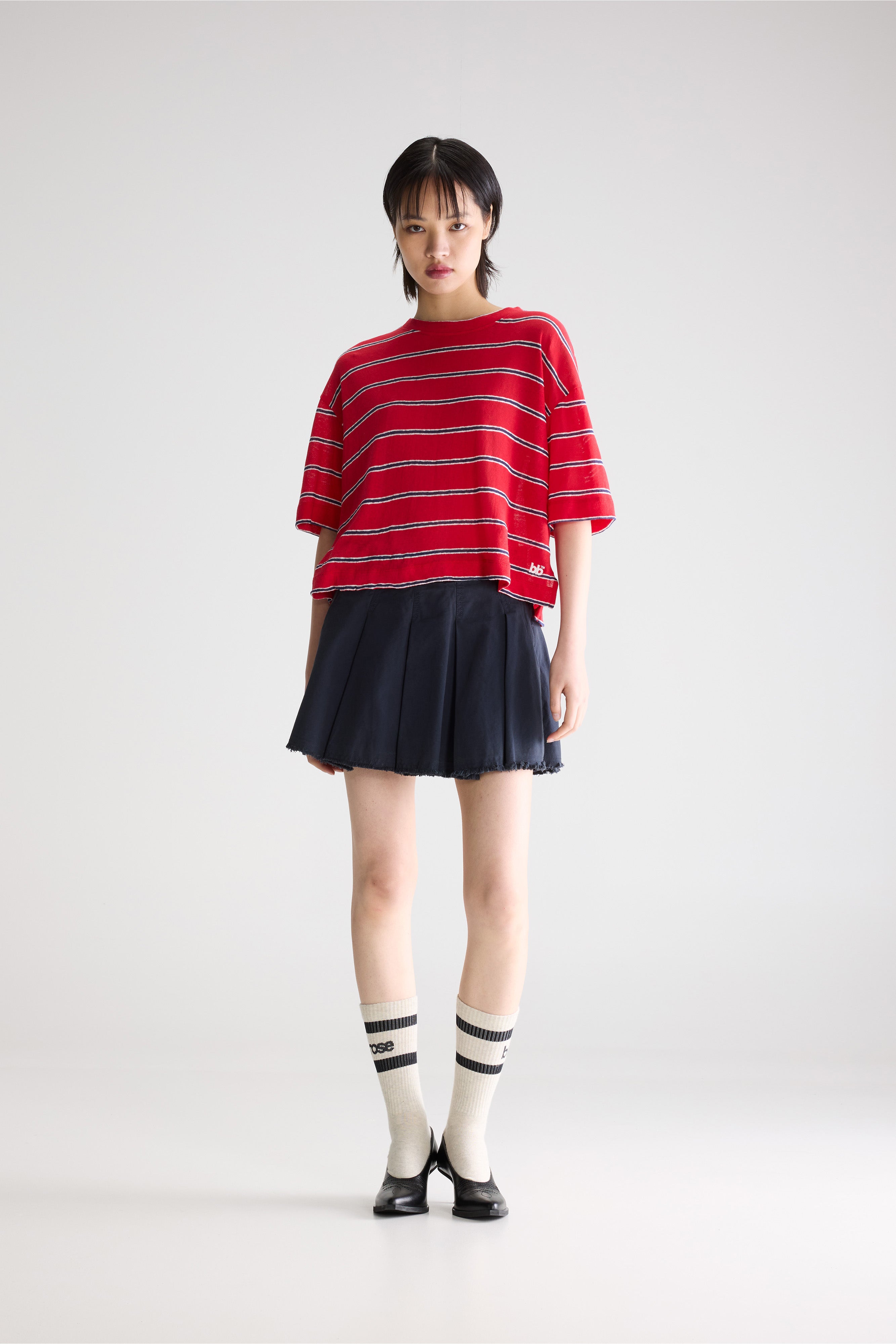 Vydel short-sleeve t-shirt (261 / W / STRIPE A)