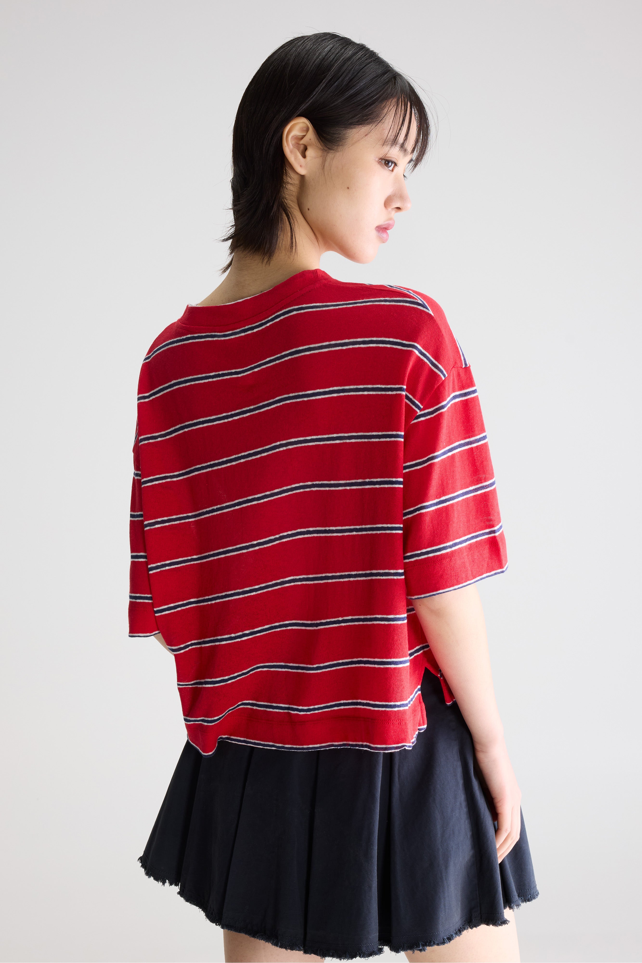 Vydel short-sleeve t-shirt (261 / W / STRIPE A)