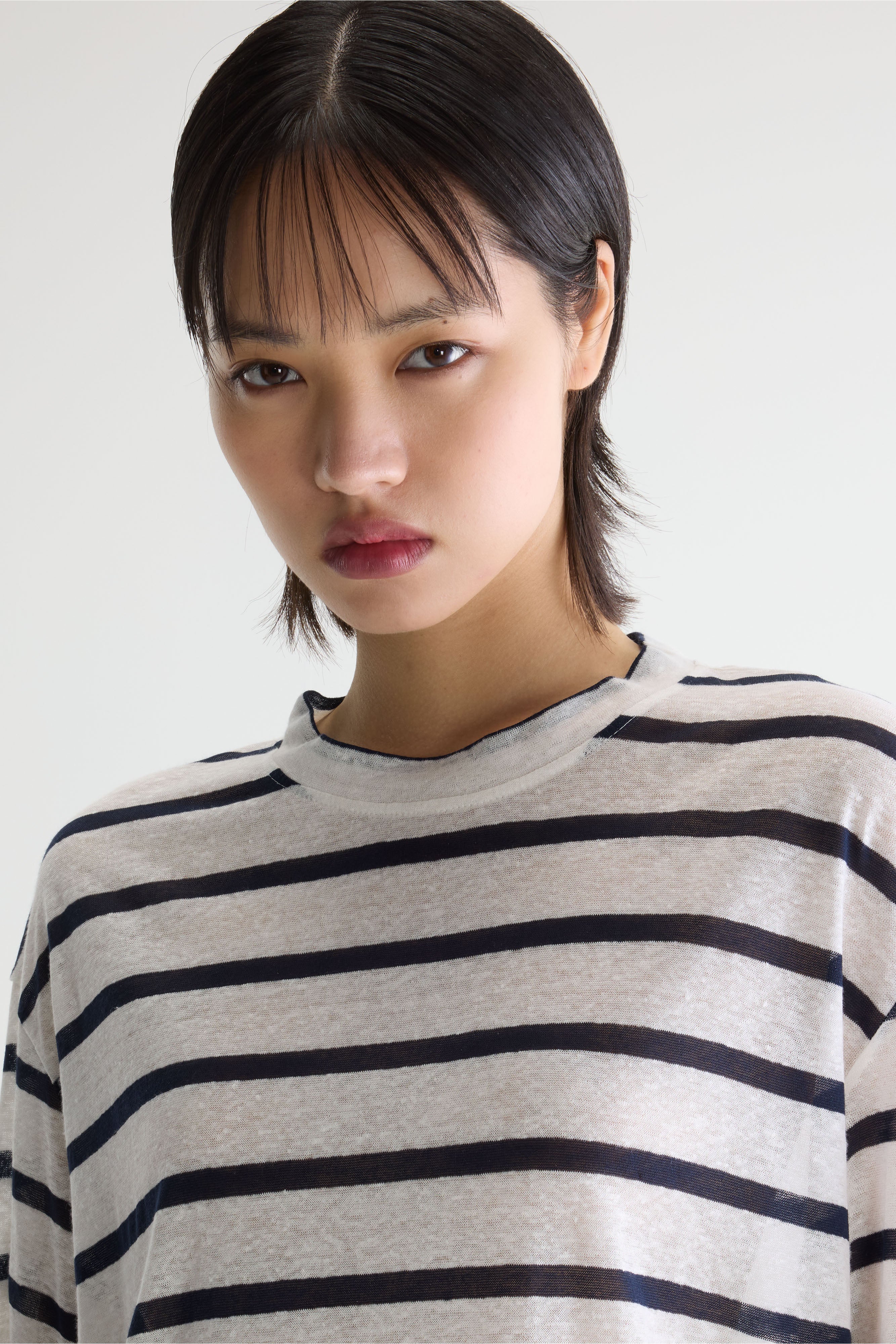 Vydel short-sleeve t-shirt (261 / W / STRIPE B)