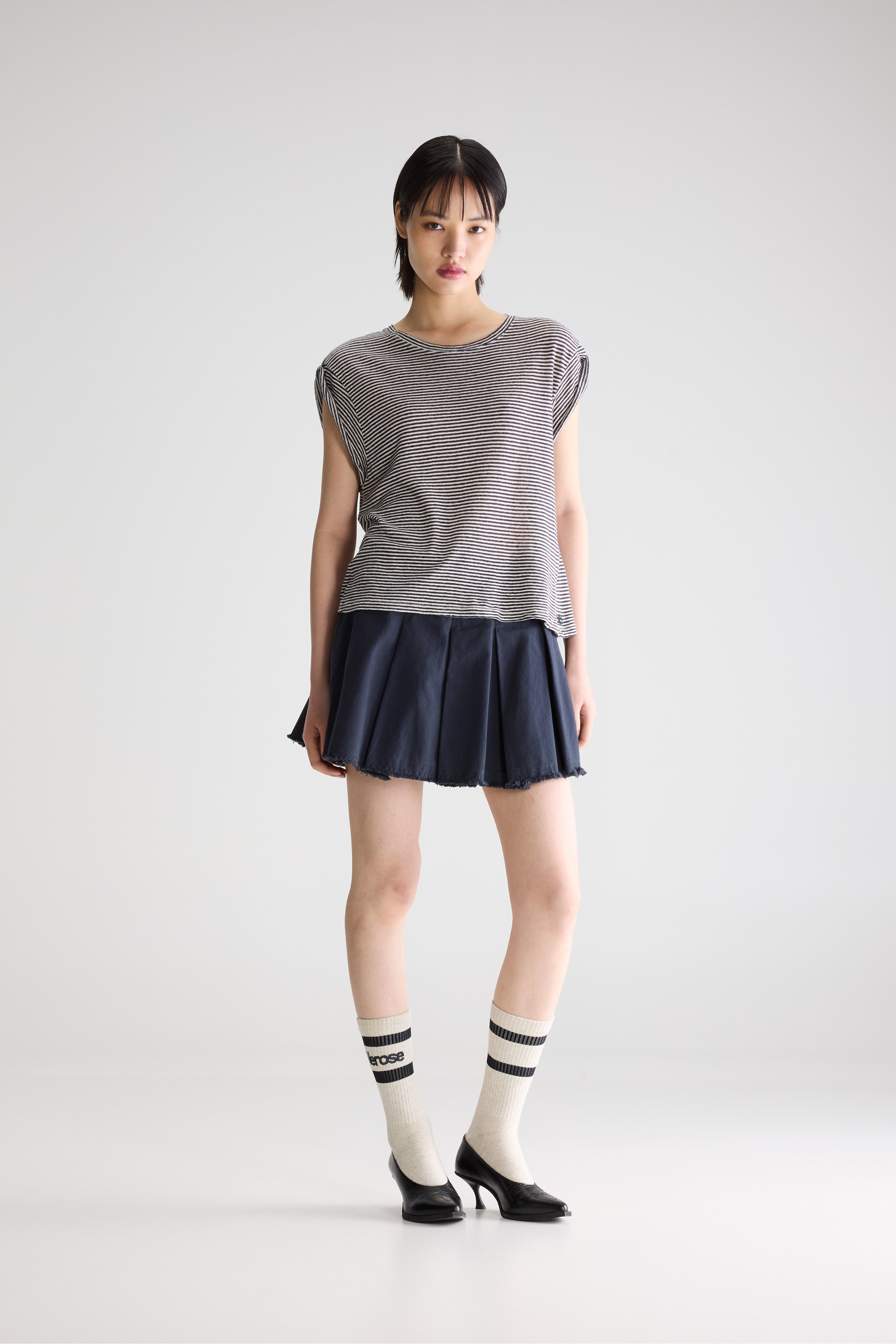 Vlyn crewneck t-shirt (261 / W / STRIPE A)