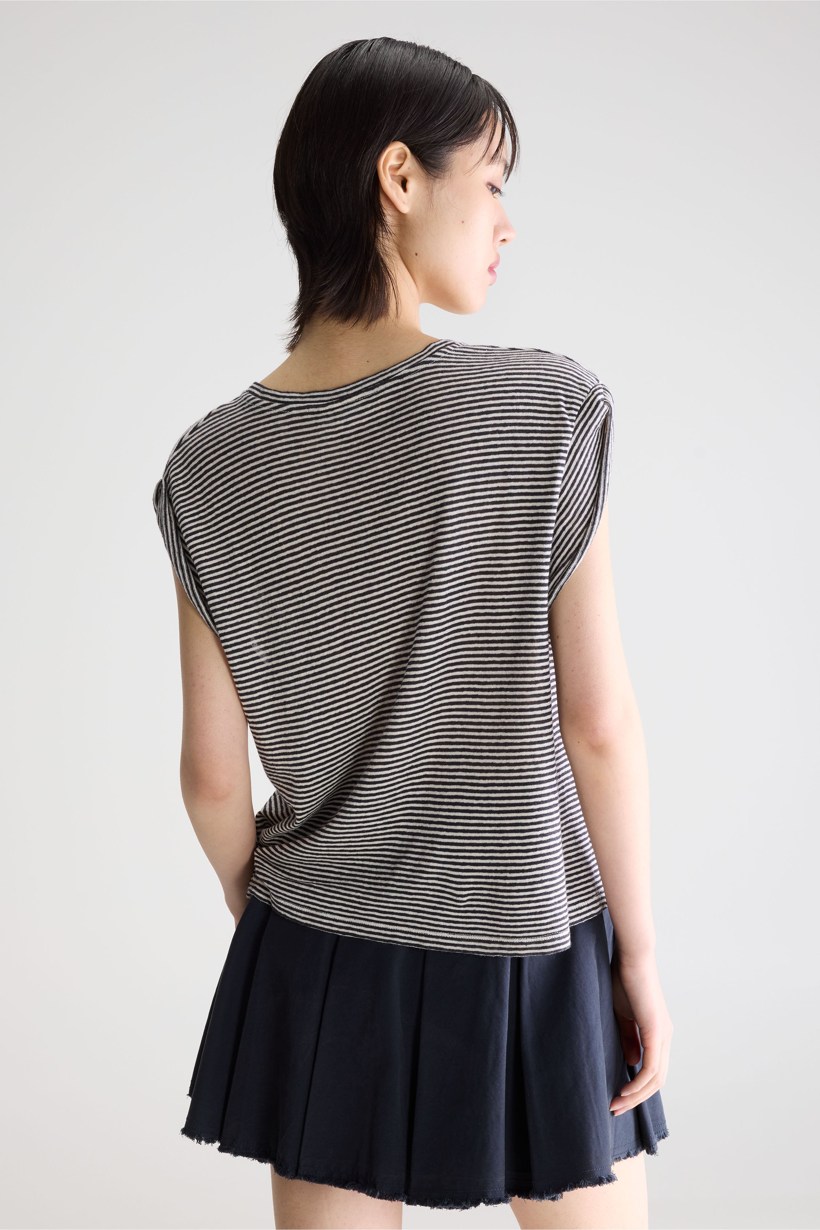 Vlyn crewneck t-shirt (261 / W / STRIPE A)