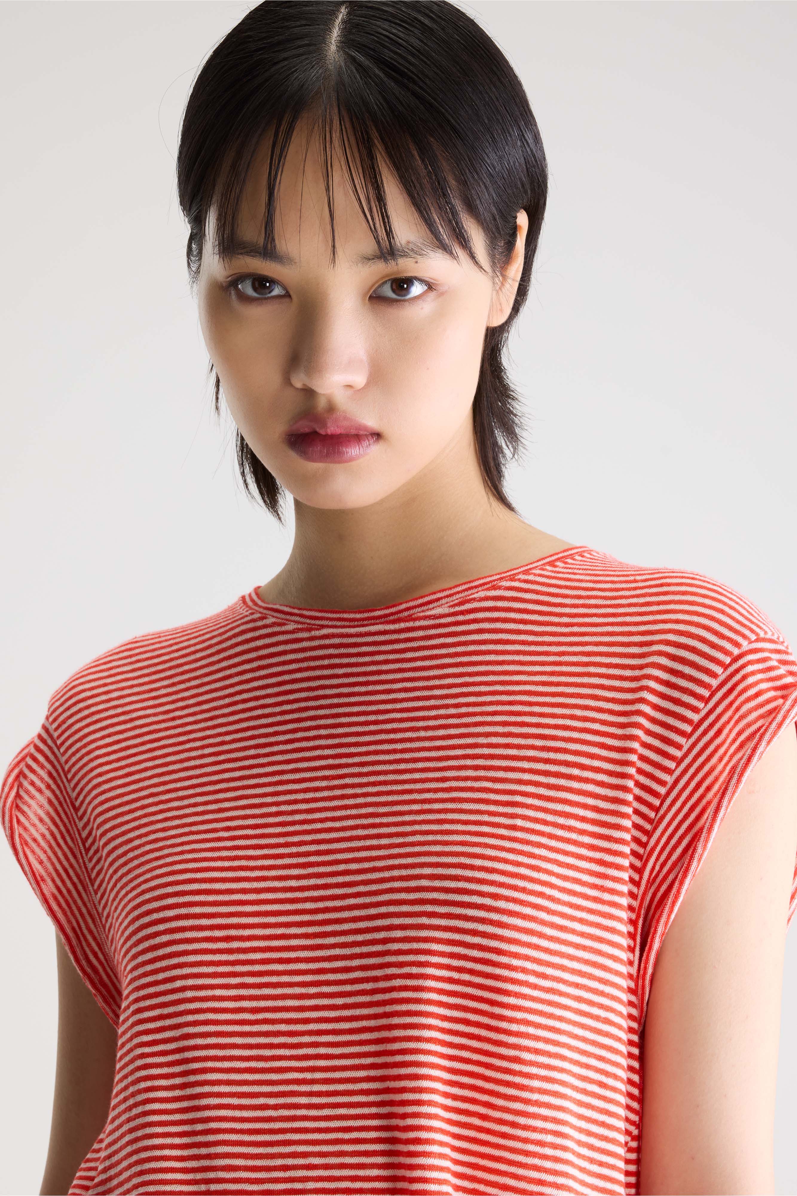 Vlyn crewneck t-shirt (261 / W / STRIPE B)