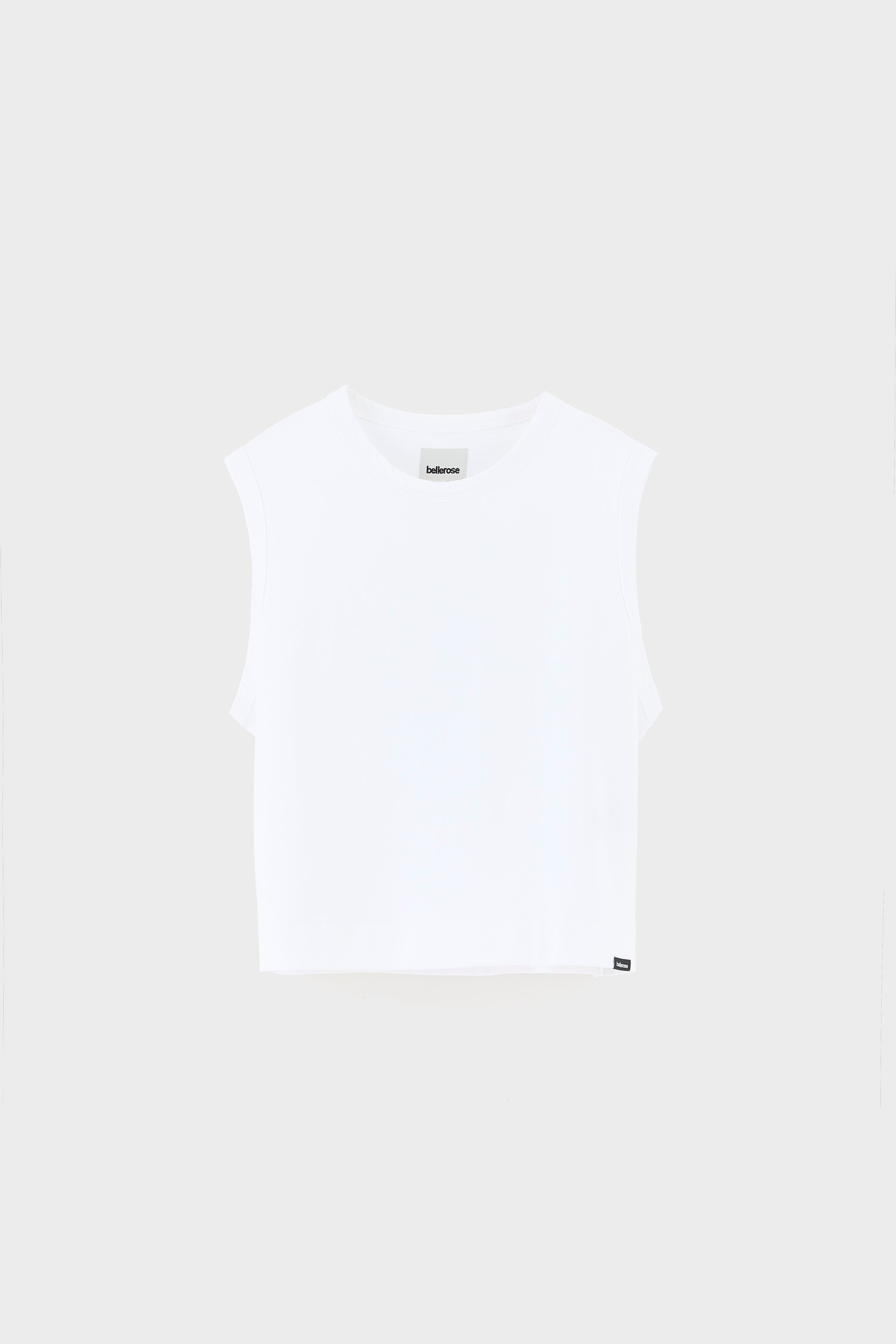 Cuare regular tank top (261 / W / WHITE)