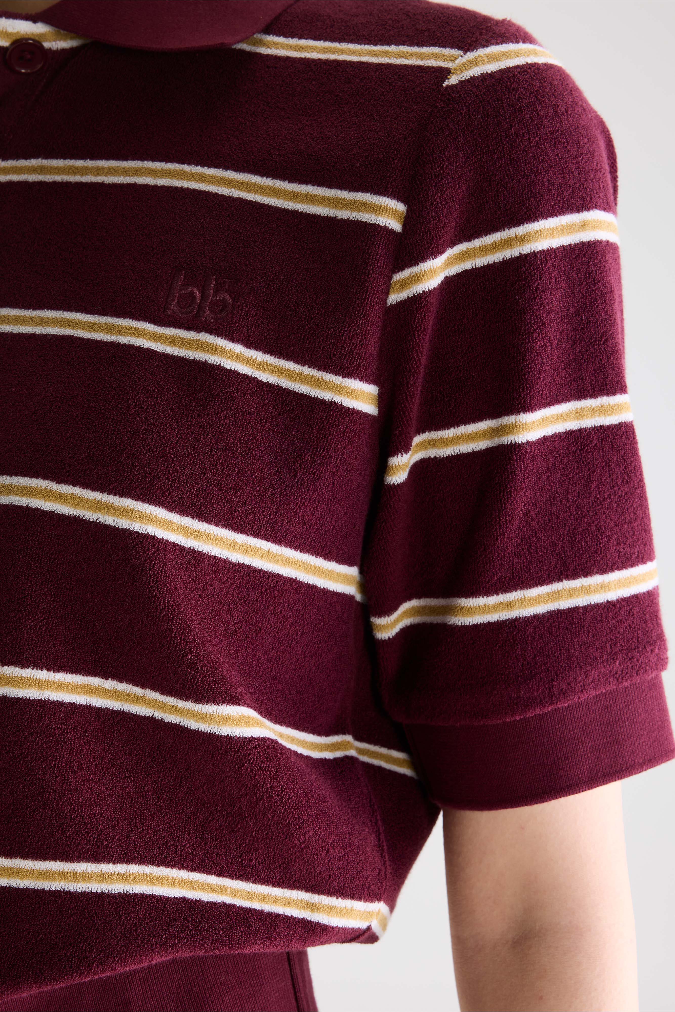 Crixus terry polo (261 / W / STRIPE A)