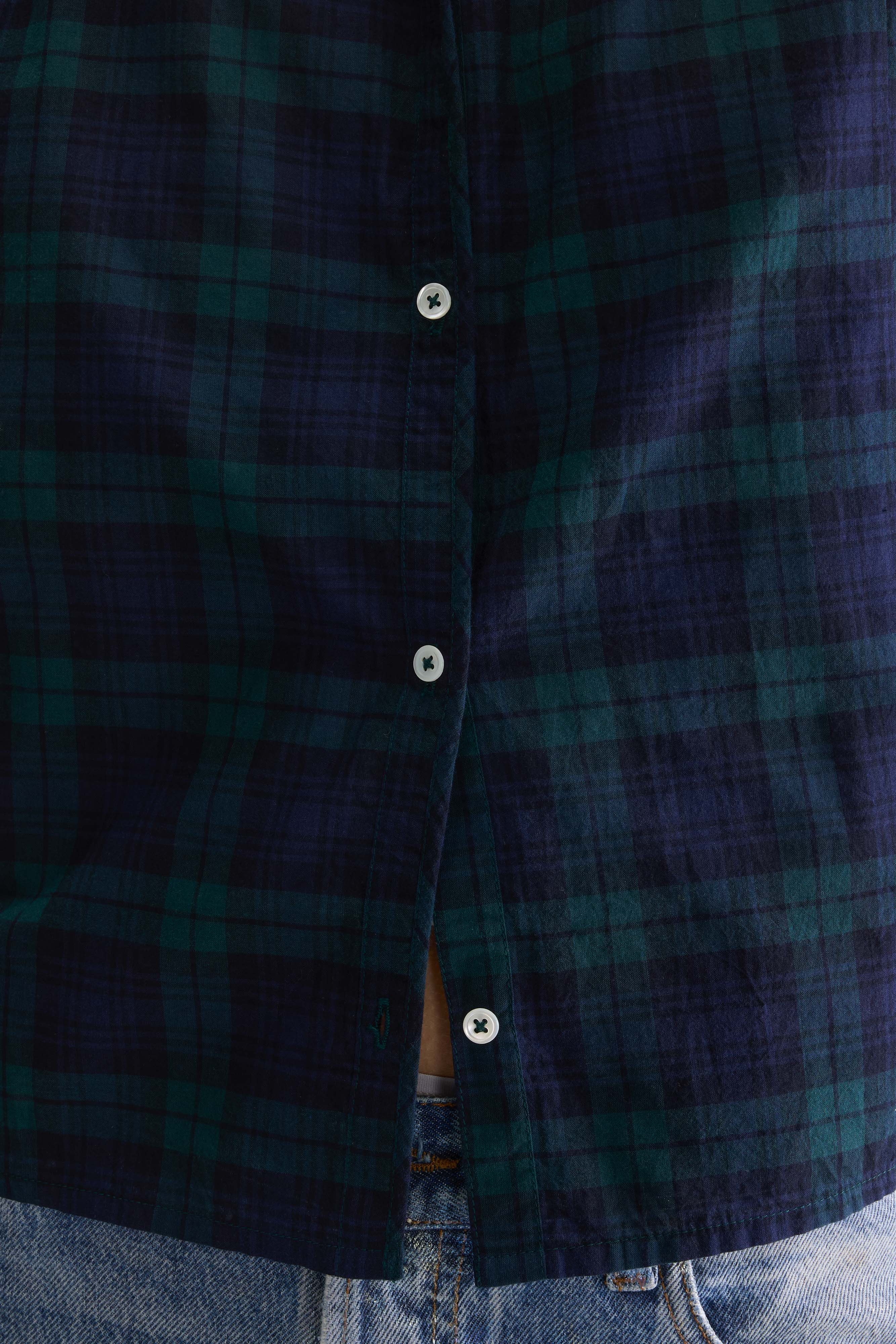 Cherry checked blouse (261 / W / CHECK A)