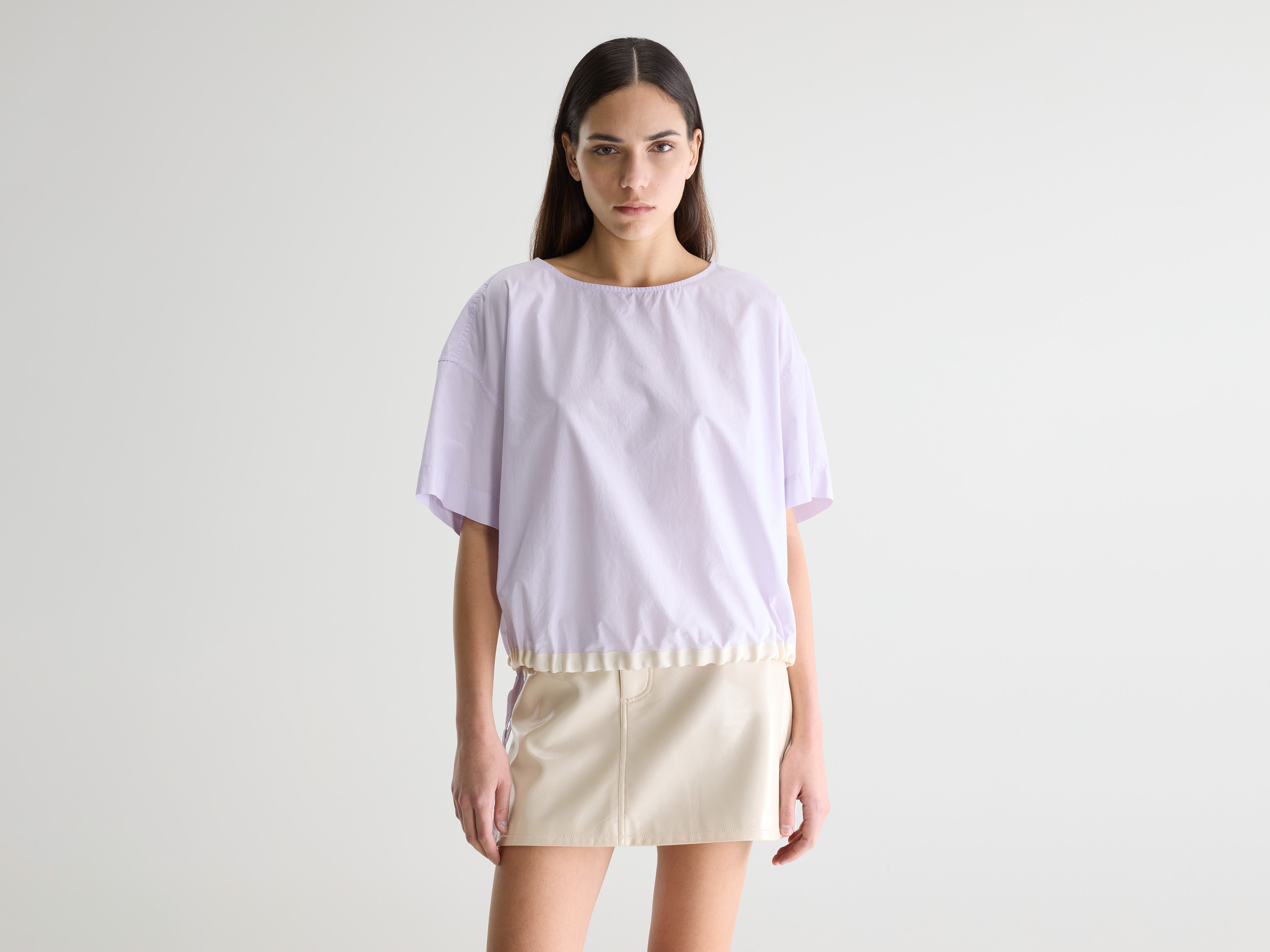 Gian relaxed blouse (261 / W / STRIPE E)