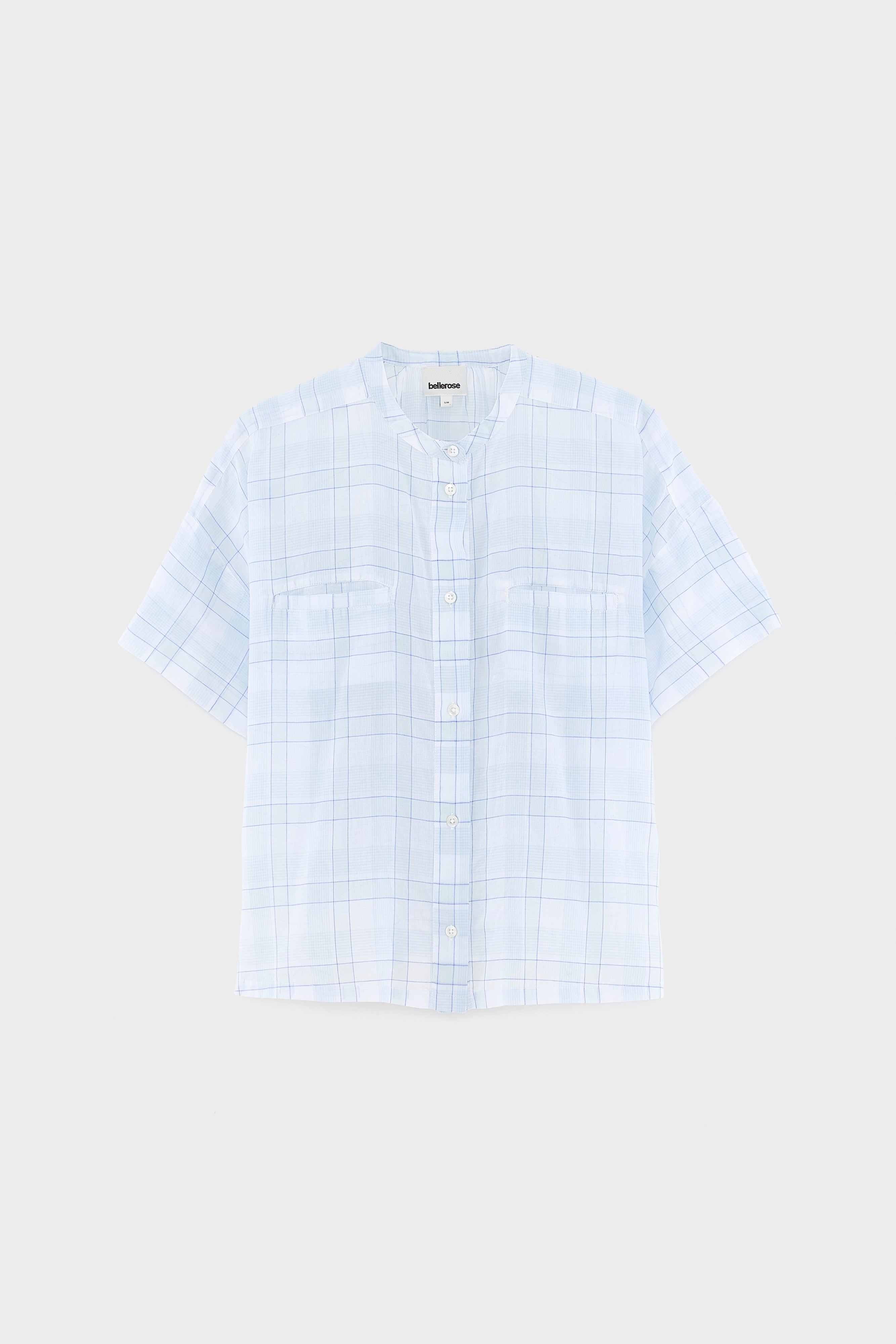 Cloe sleeveless shirt (261 / W / CHECK A)