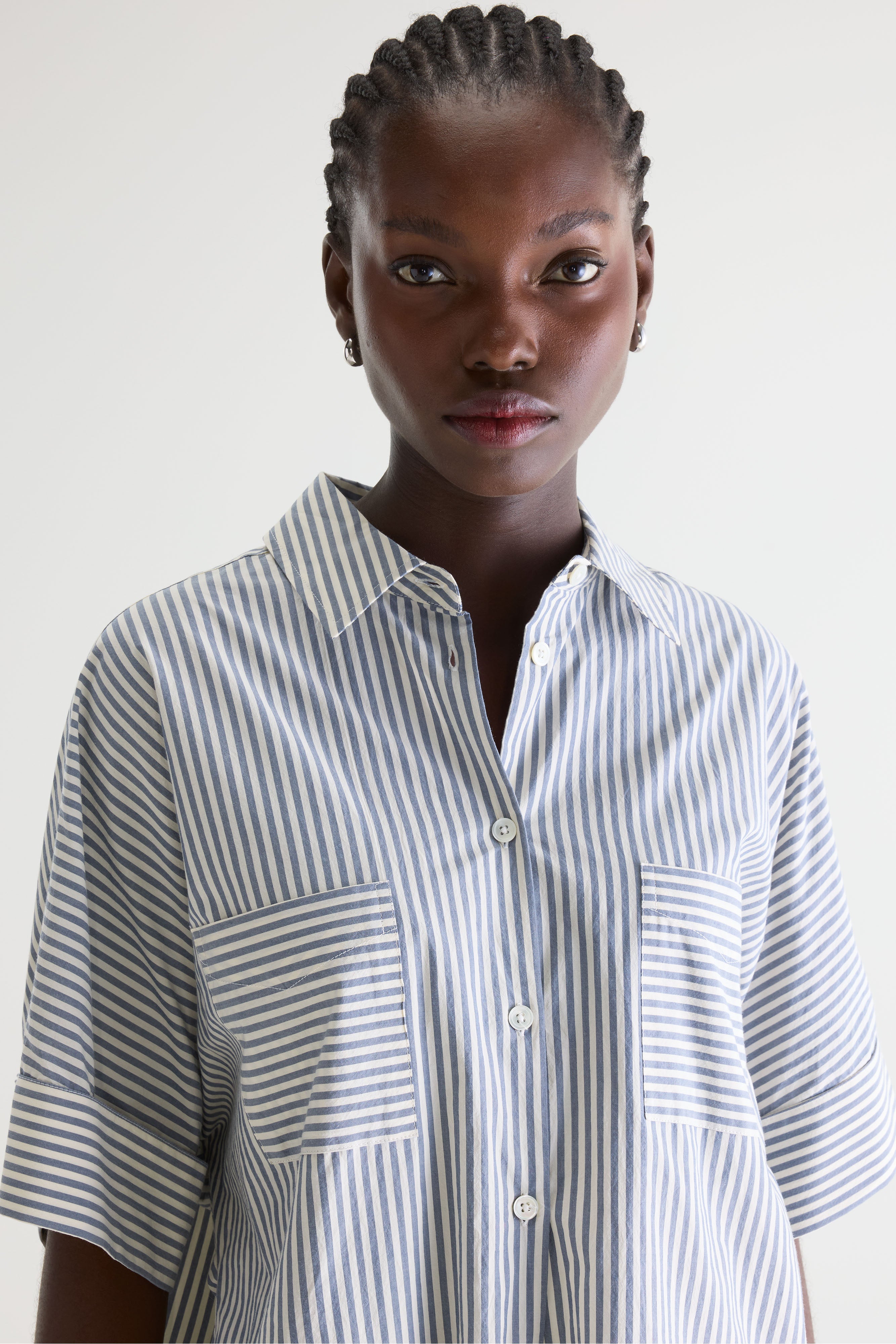 Chemise à manches courtes Jay (261 / W / STRIPE B)