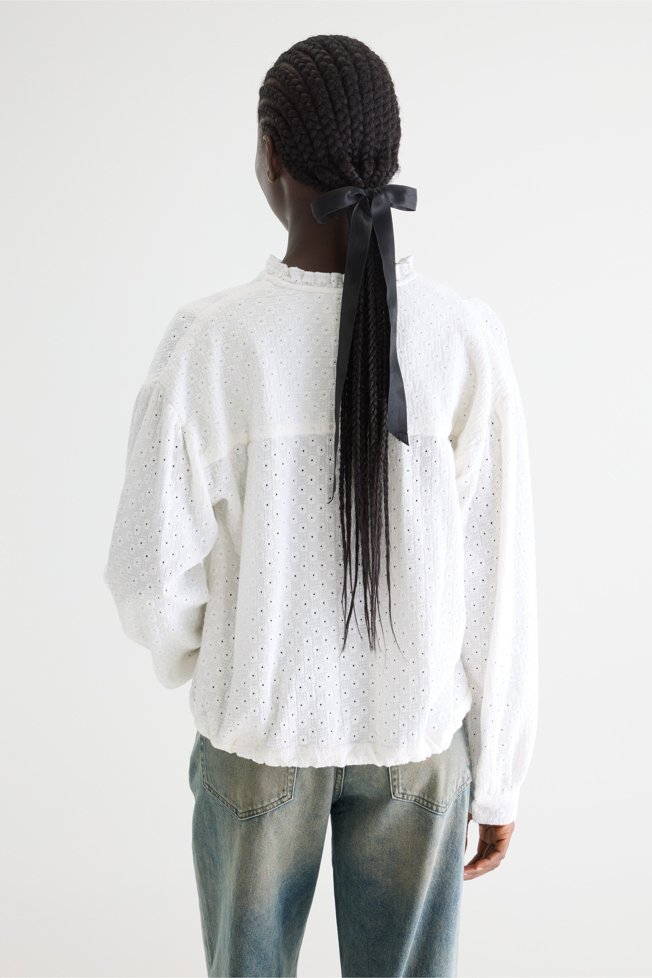 Chelsy embroidered blouse (261 / W / NATURAL)