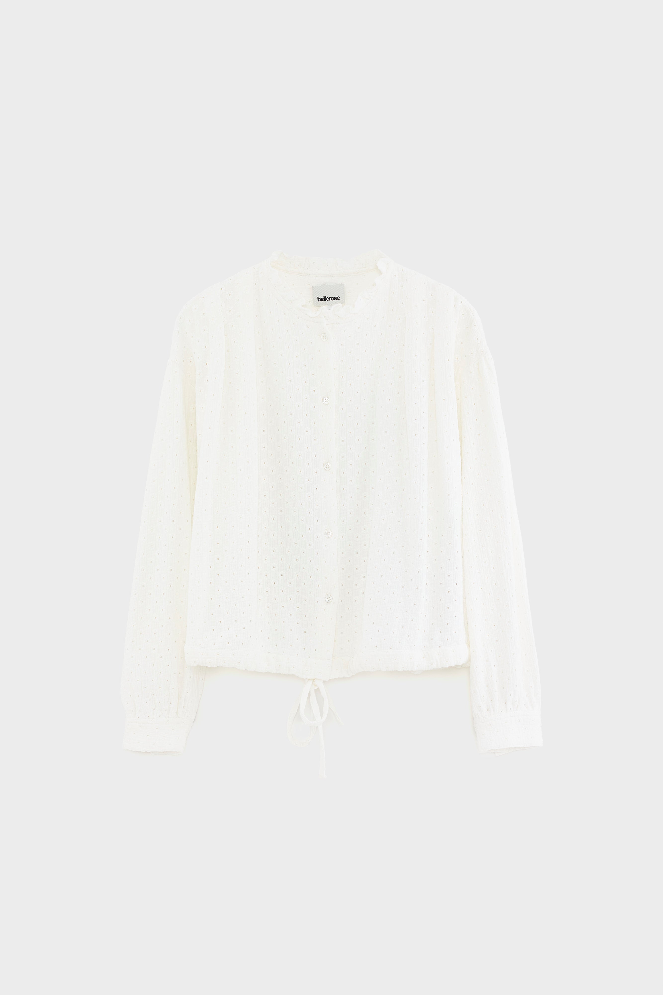 Chelsy embroidered blouse (261 / W / NATURAL)