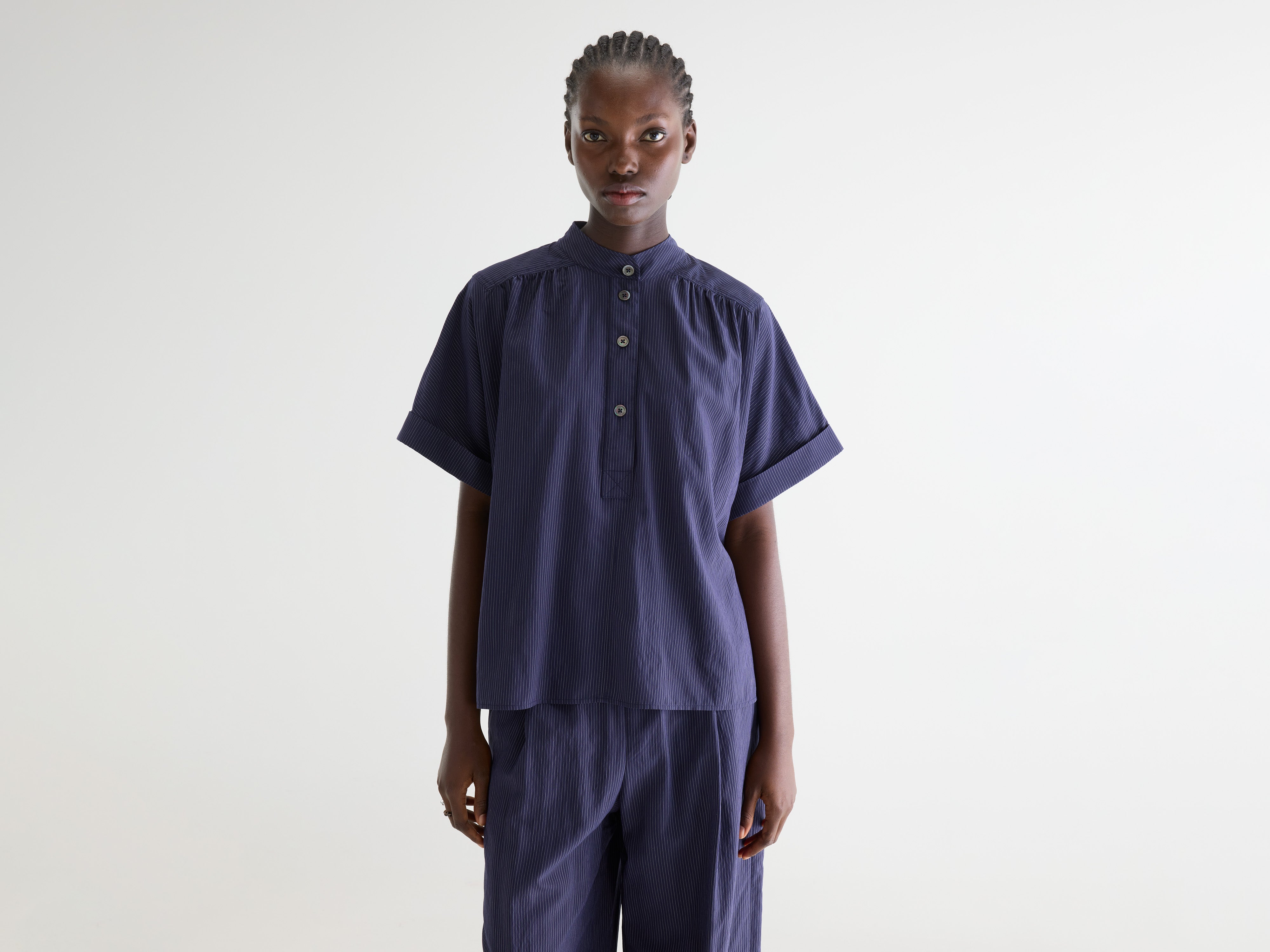 Pear striped blouse (261 / W / STRIPE A)
