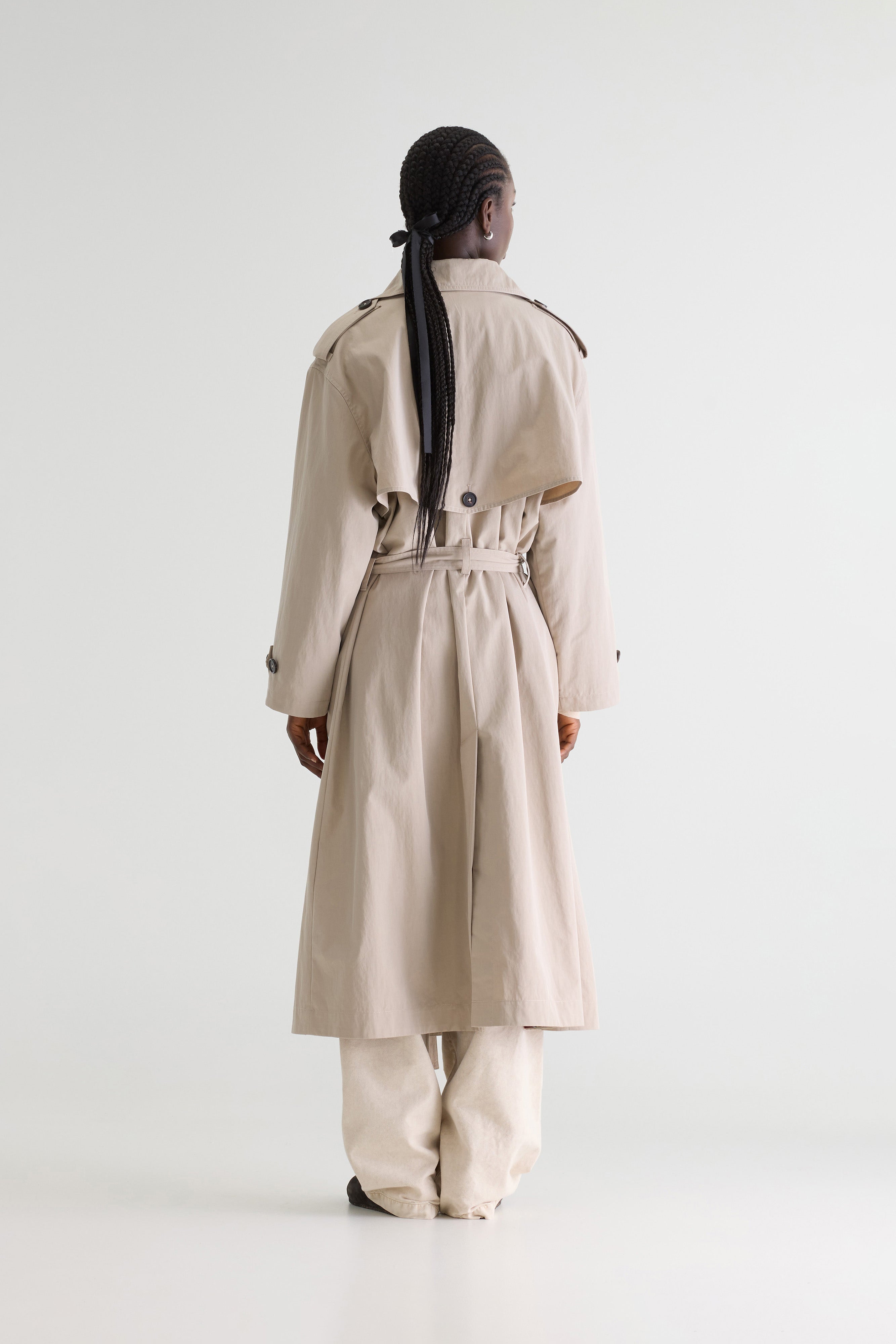 Hamy trench coat (261 / W / BRUME)