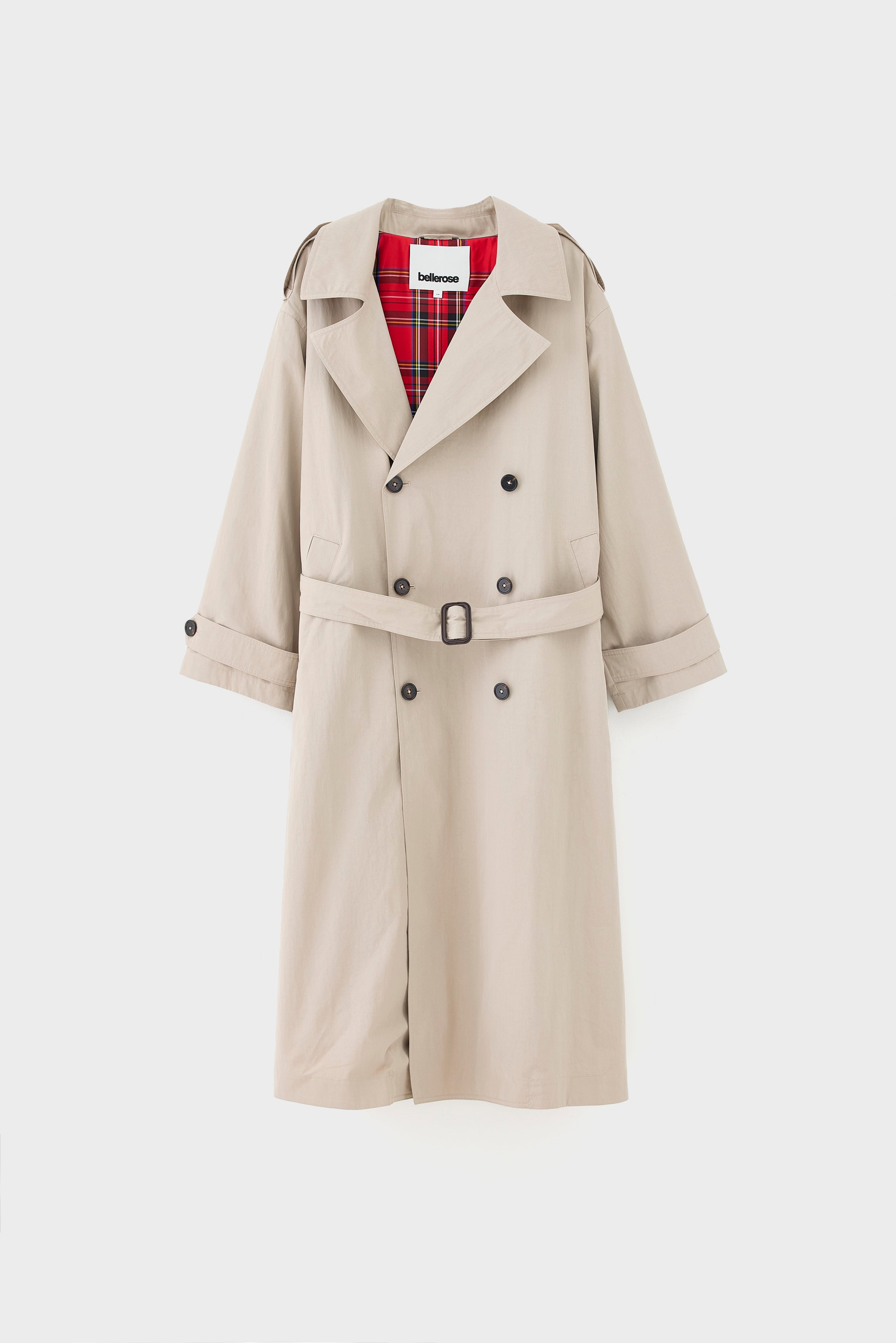 Hamy trench coat (261 / W / BRUME)