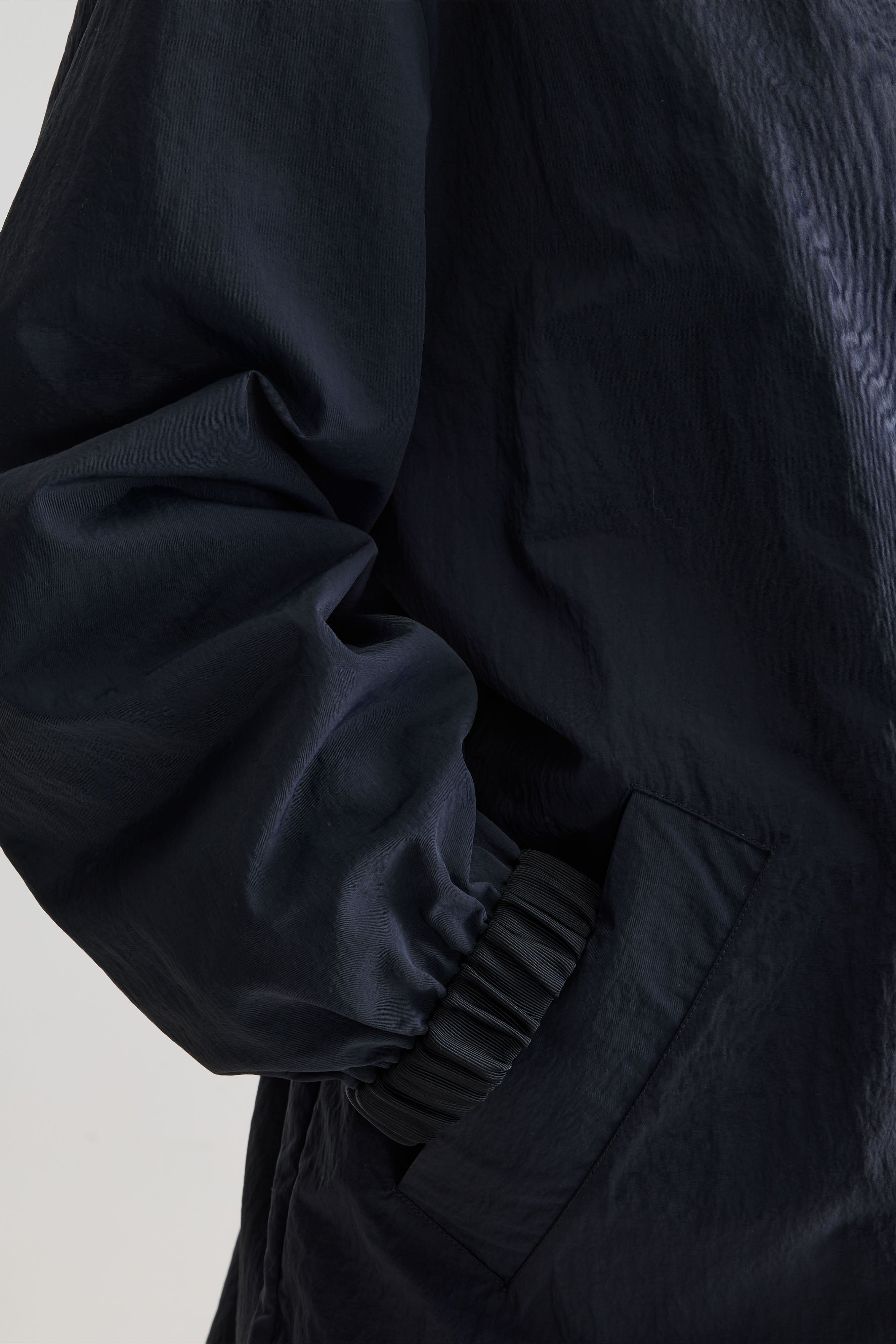 Henny hooded coat (261 / W / NAVY)