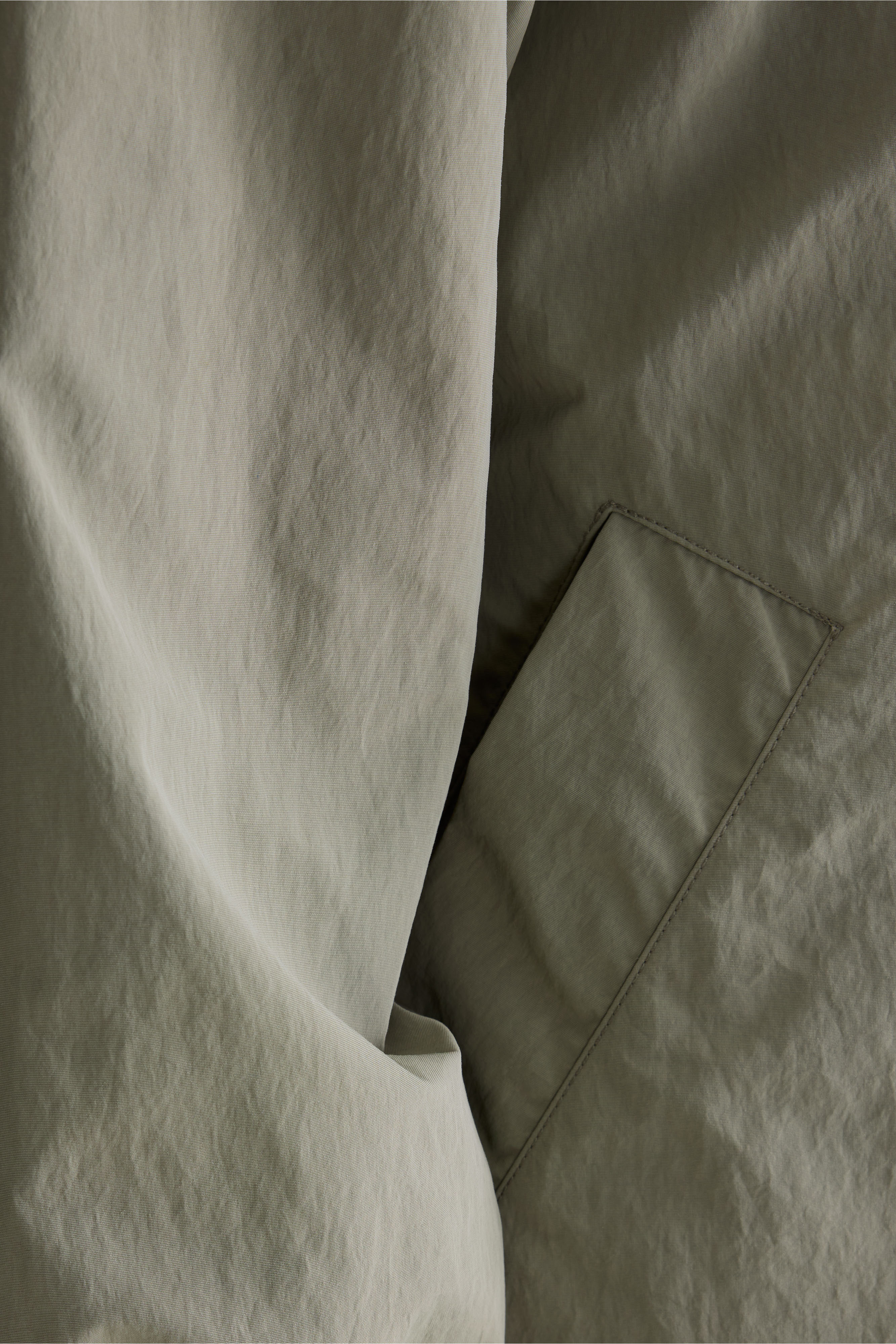 Henny hooded coat (261 / W / EUCALYPTUS)