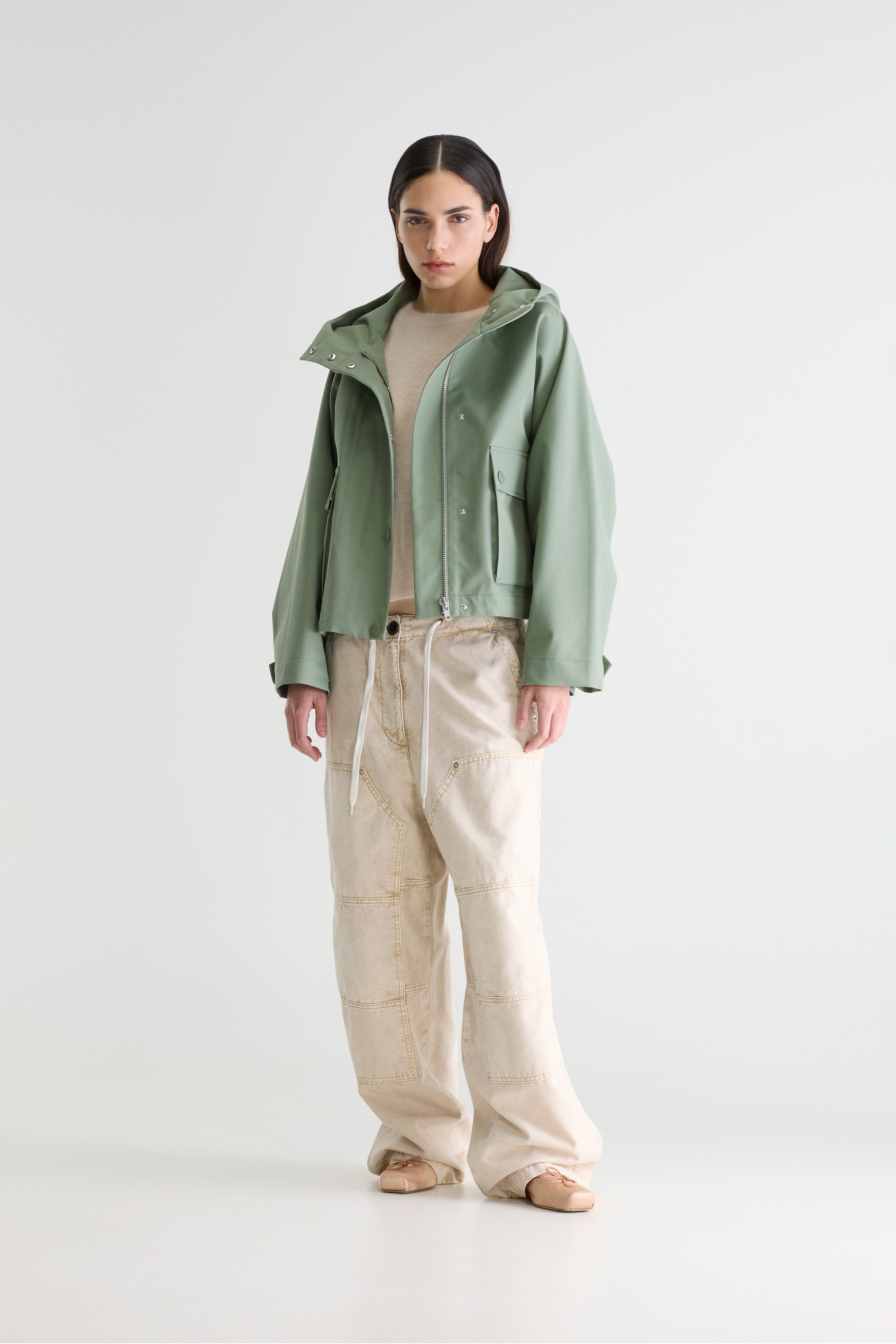 Veste à capuche Jenna (261 / W / EUCALYPTUS)