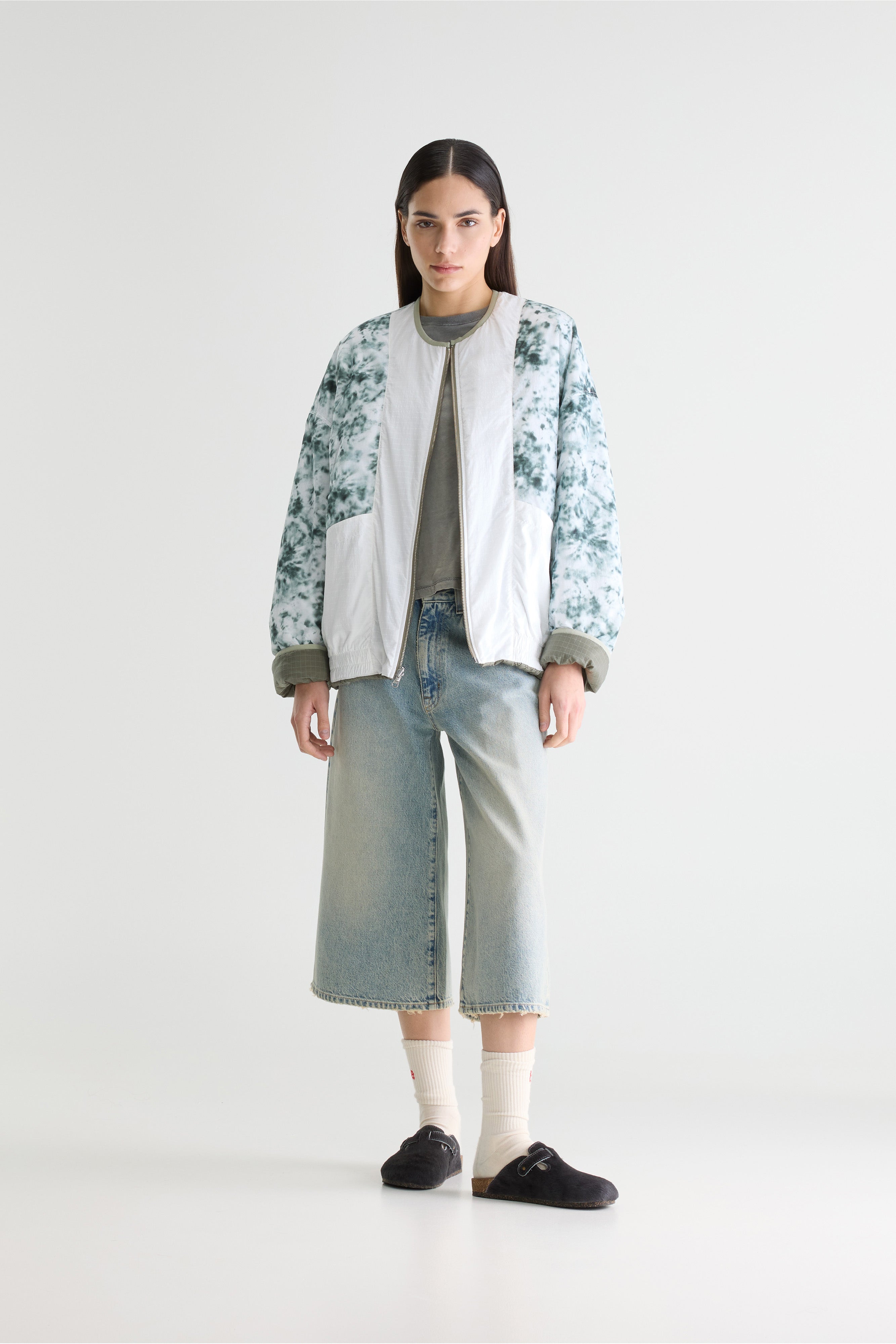 Highland quilted jacket (261 / W / THYM)