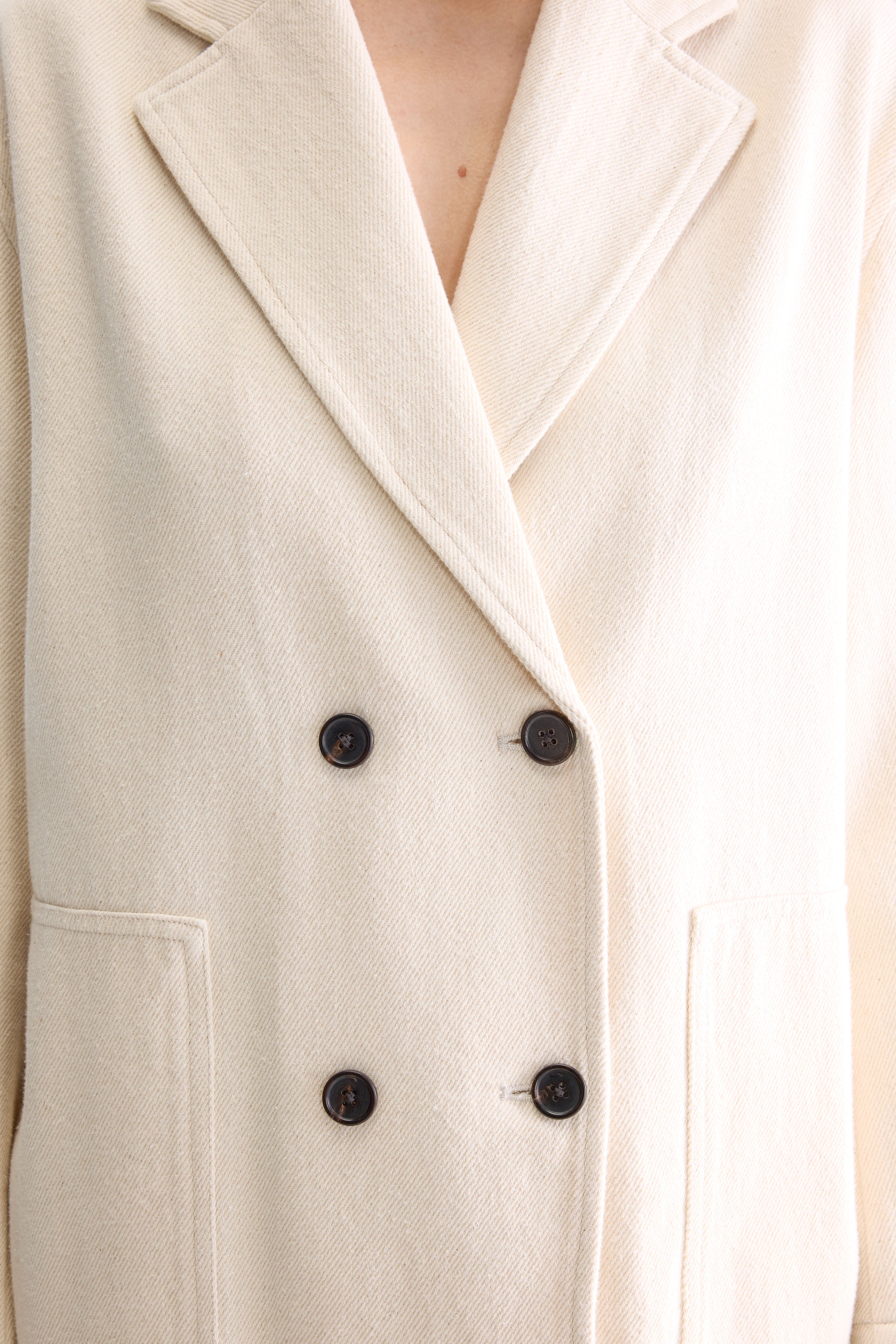 Jazzy relaxed blazer (261 / W / NATURAL)