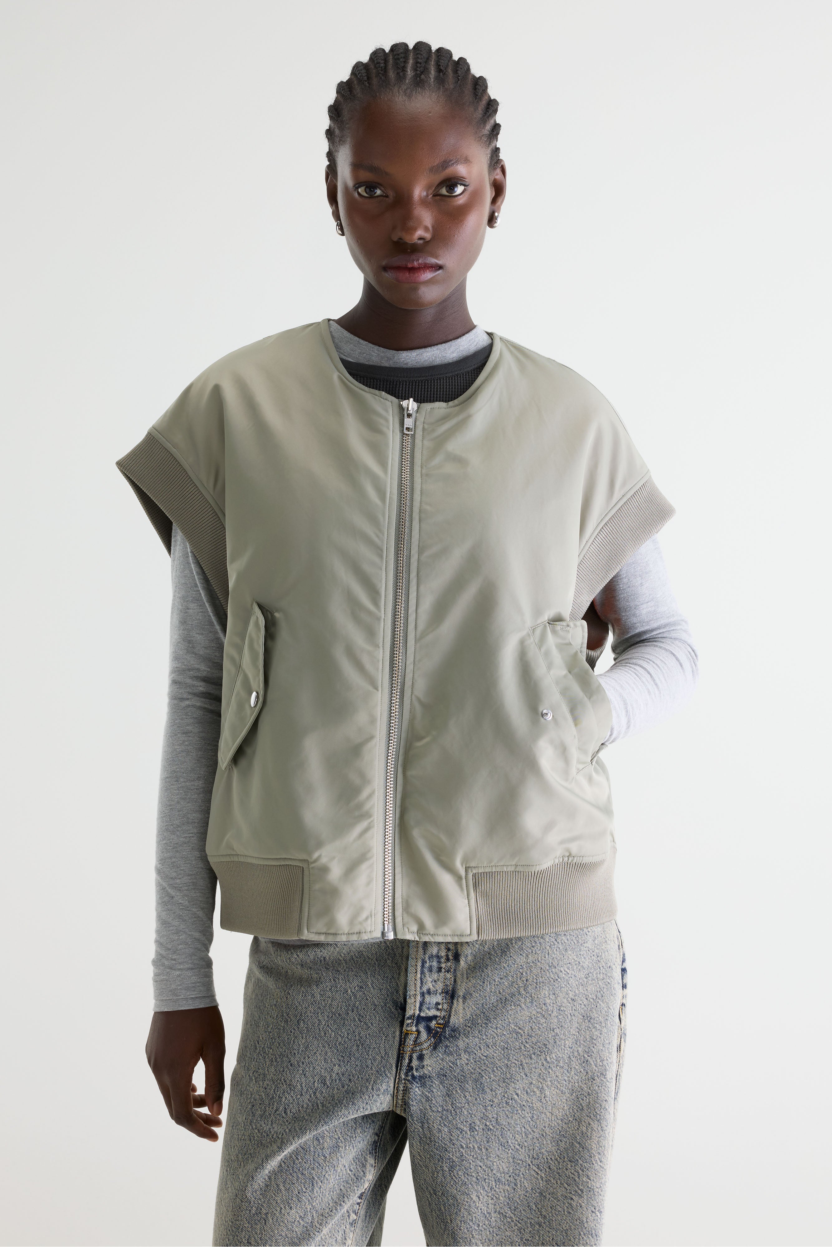 Hiroki Sleeveless Jacket - Mercury For Women | Bellerose