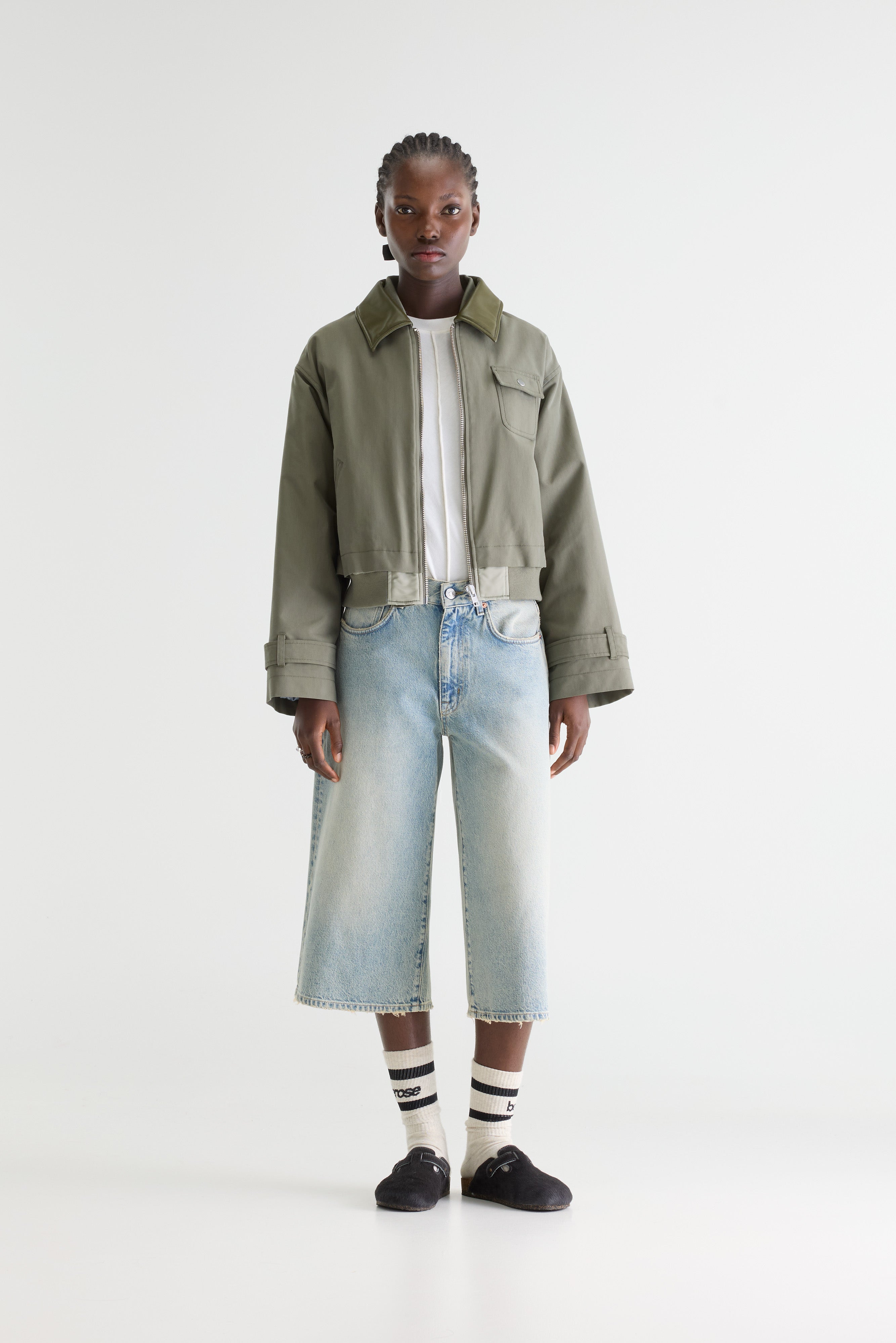 Jenner relaxed jacket (261 / W / SAGE)