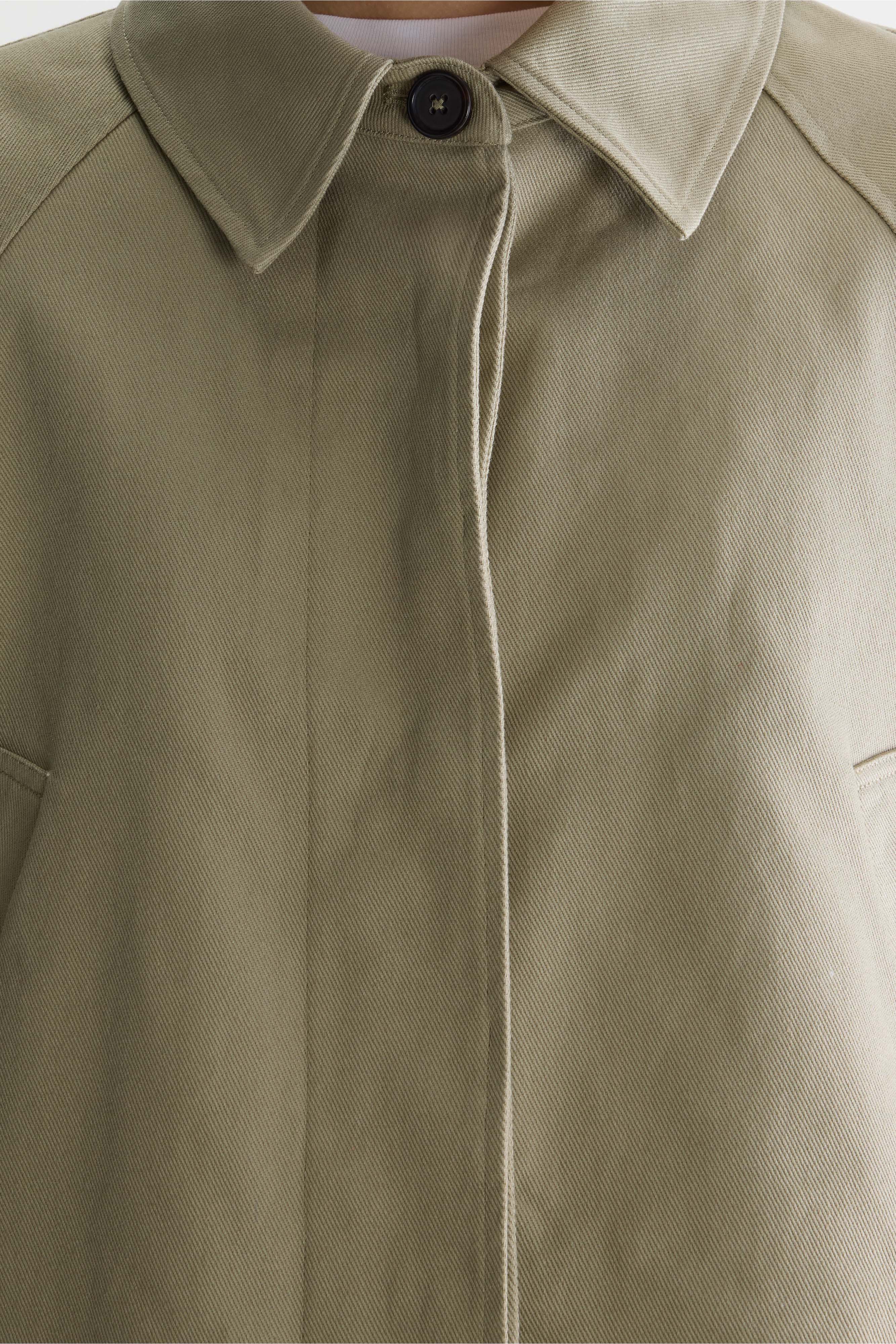 Jessy denim jacket (261 / W / EUCALYPTUS)