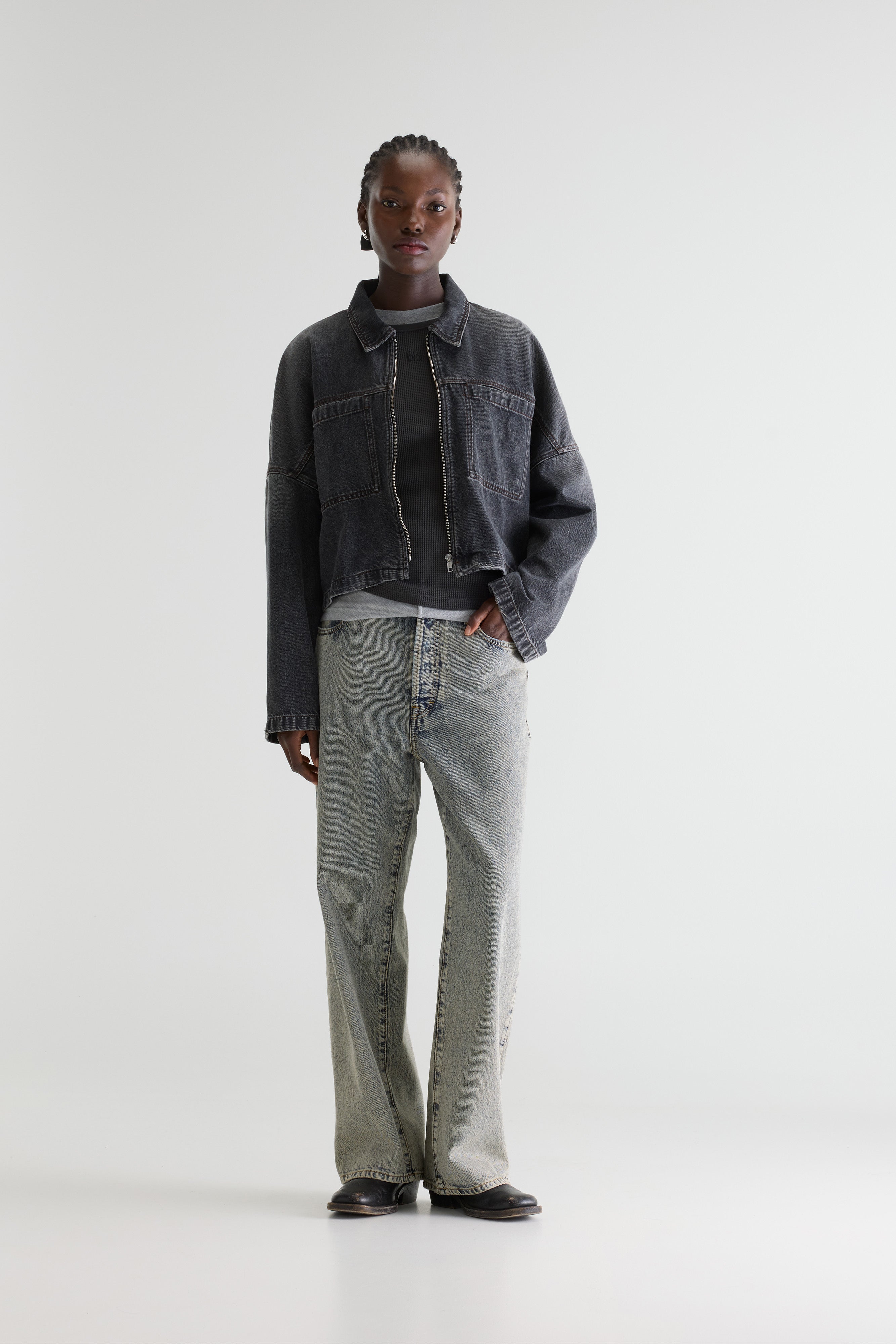 Veste en denim Gayli (261 / W / BLACK STONE)