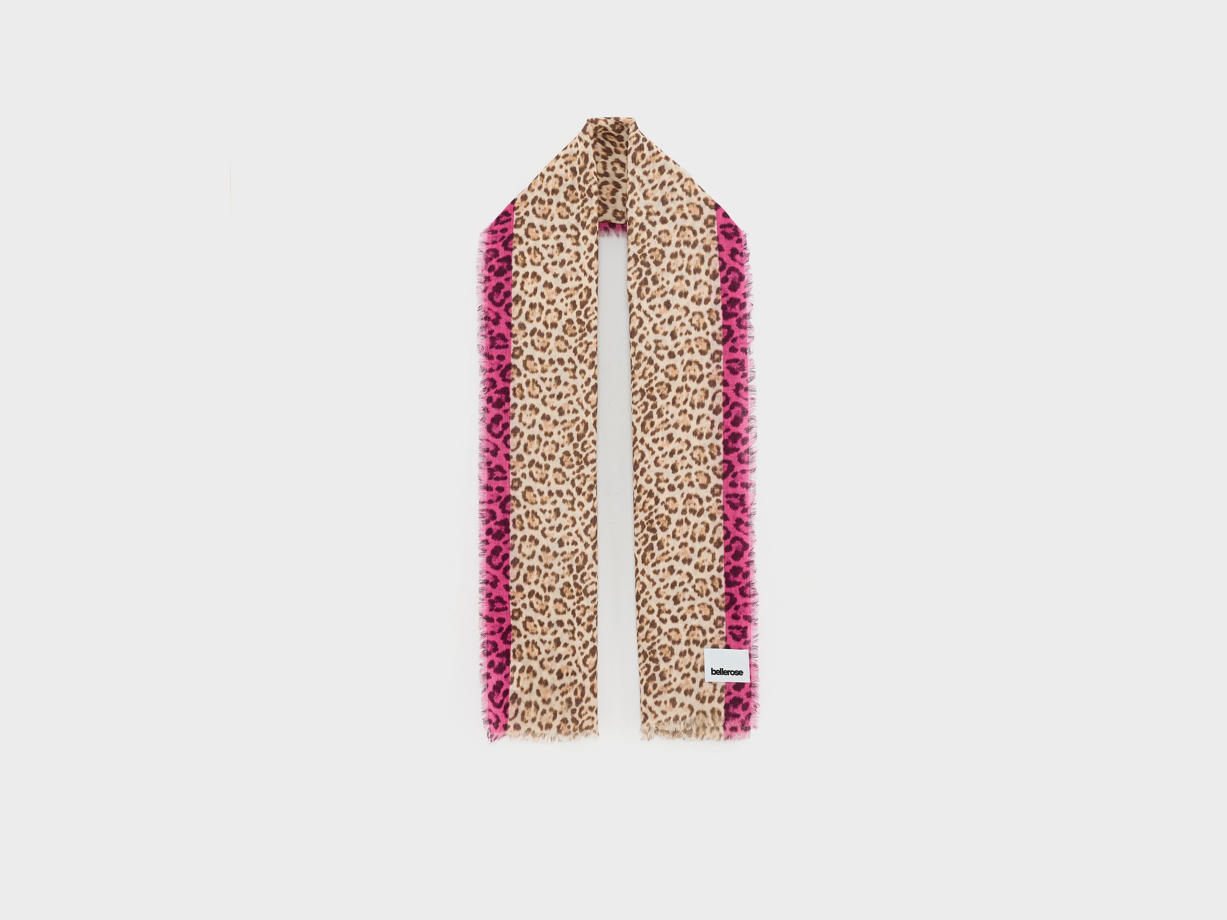 Sowo leopard-print scarf (261 / W / DISPLAY A)