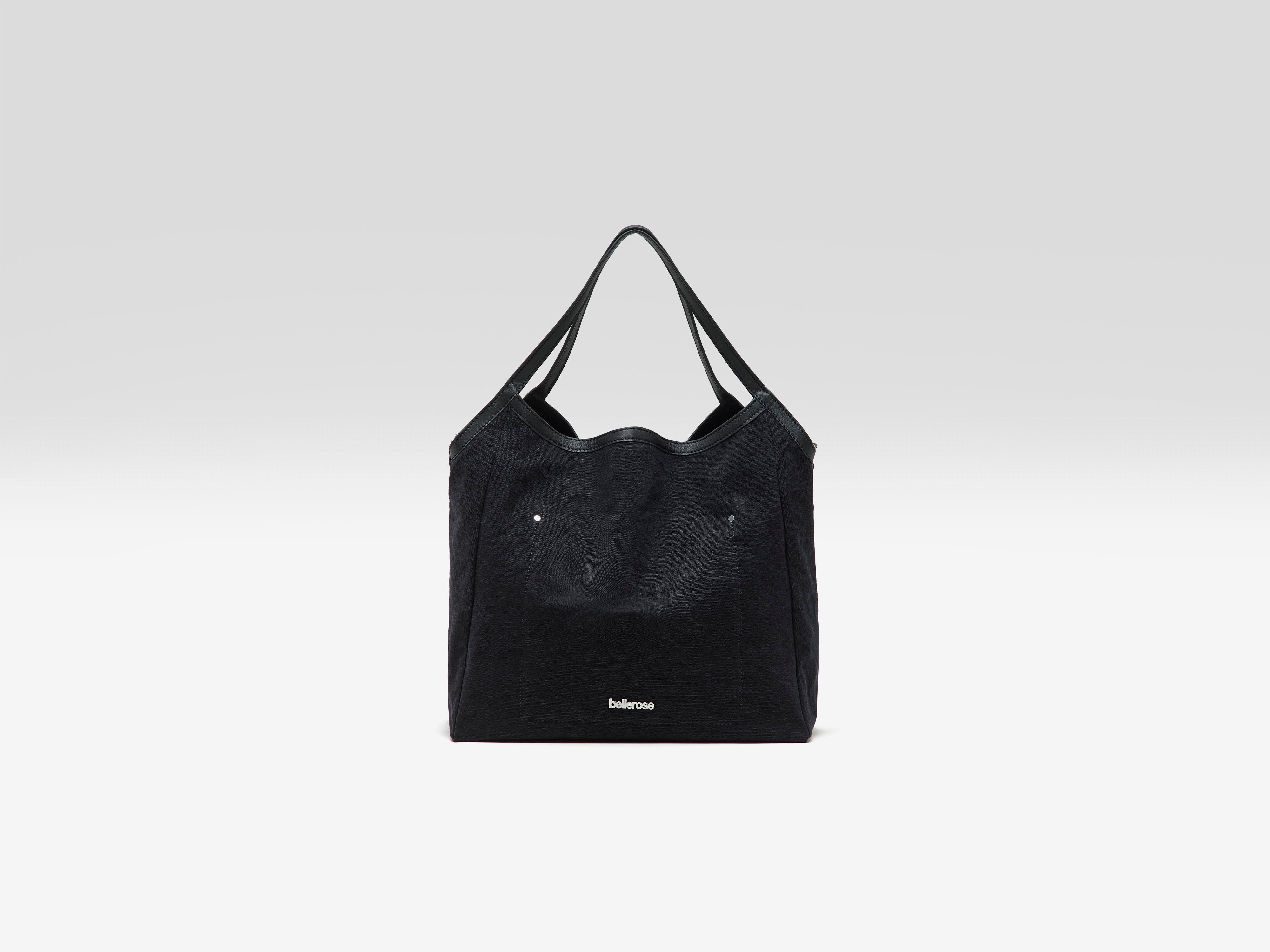 Singa canvas handtas (261 / W / BLACK)