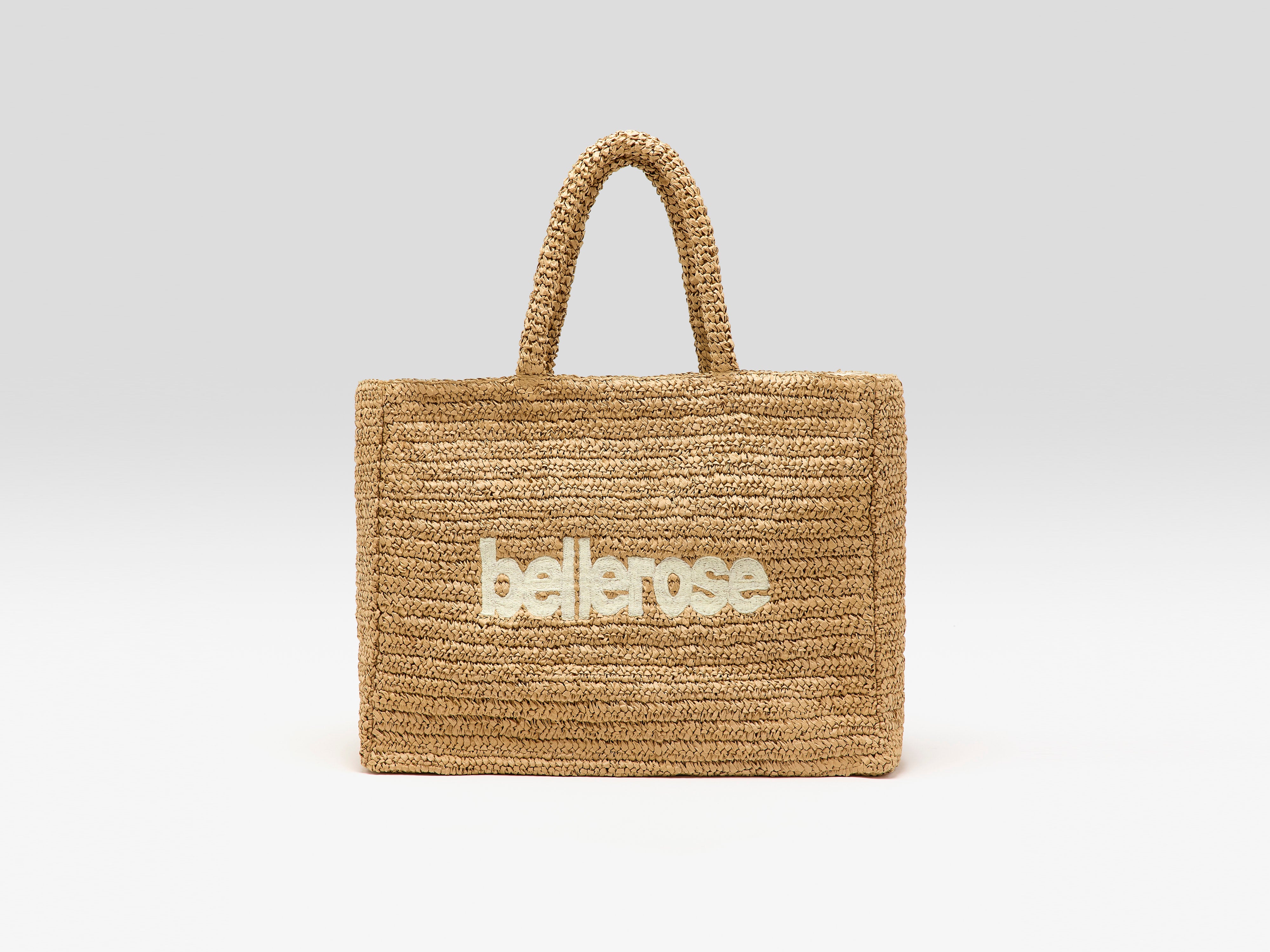 Itop straw shopping bag (261 / W / NATURAL)