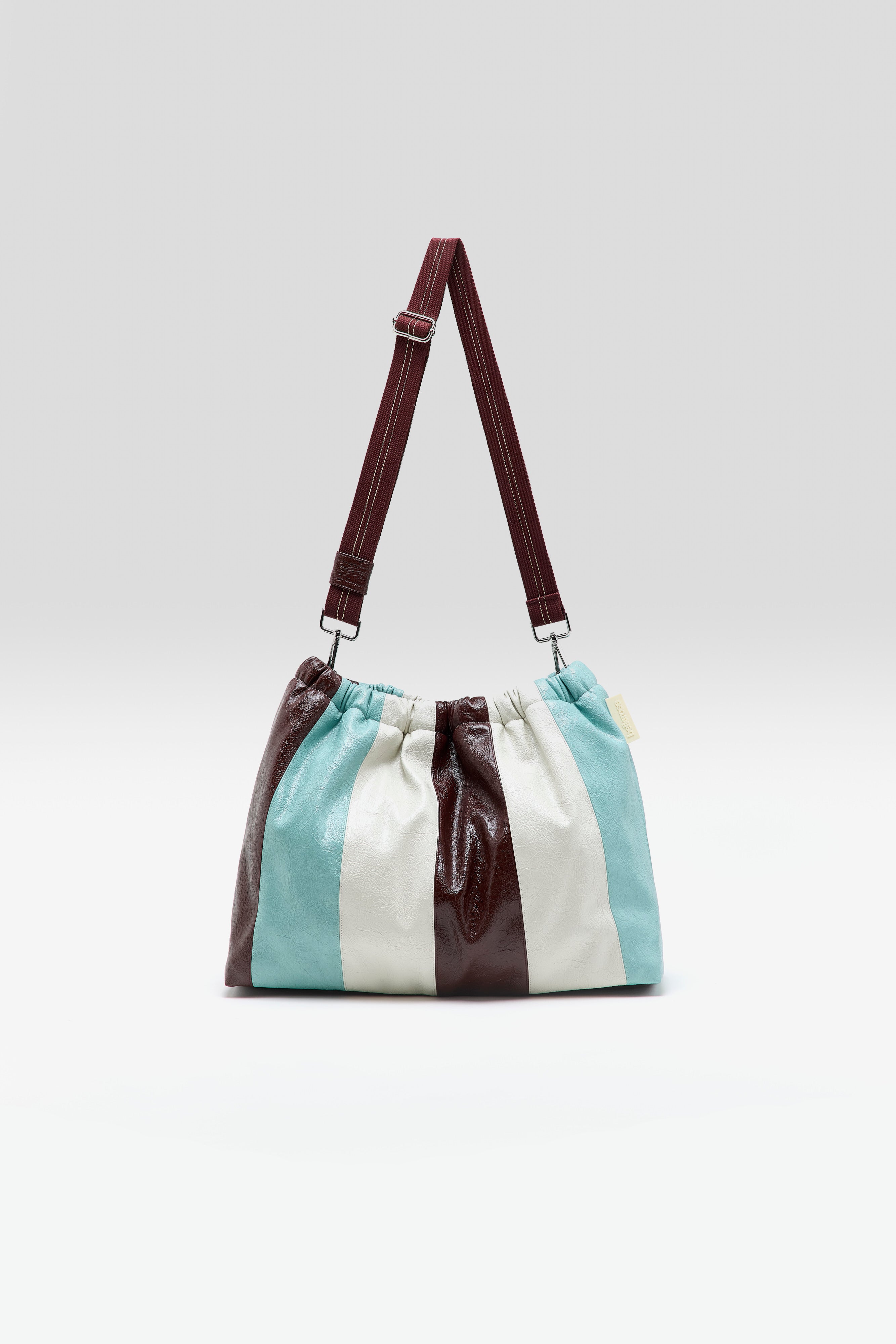 Sac À Bandoulière Hobby - Jadeite / Lotus / Wine Pour Femme | Bellerose