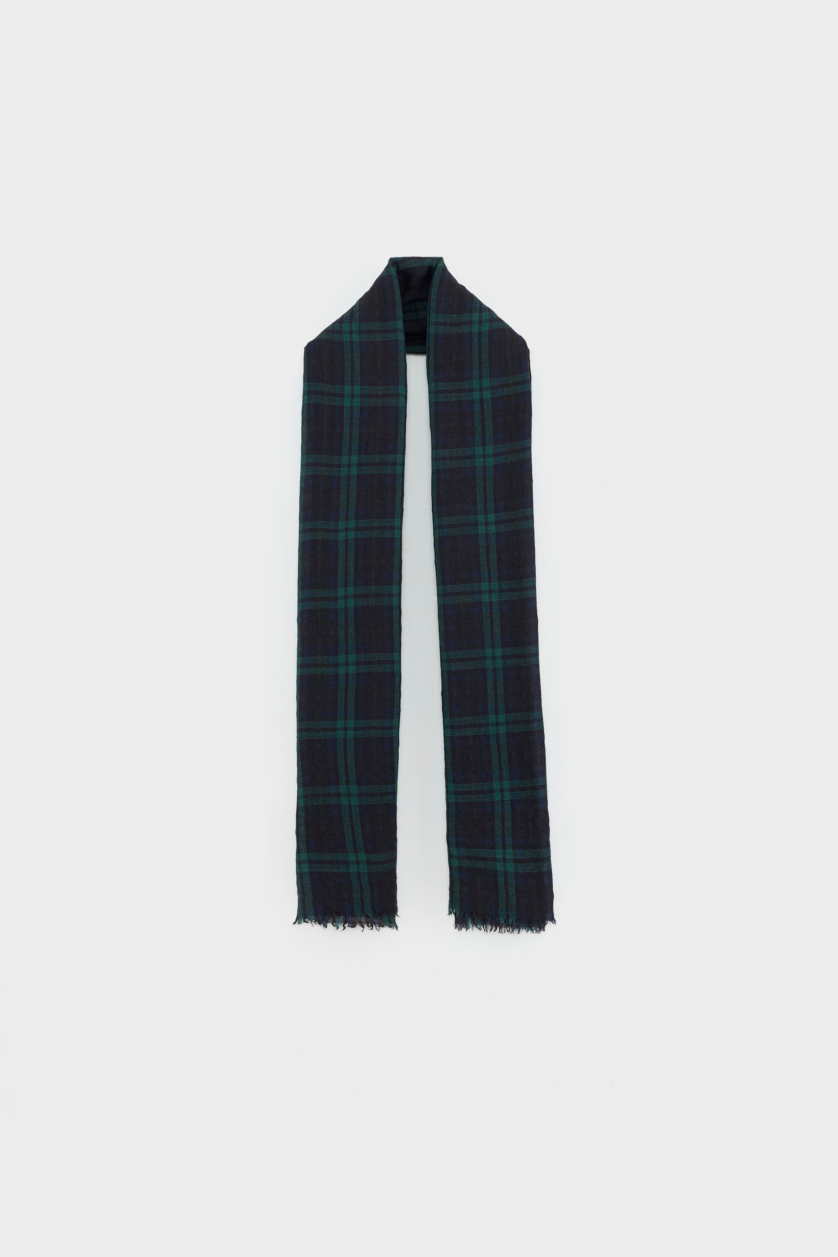Shiki checked scarf (261 / W / CHECK A)