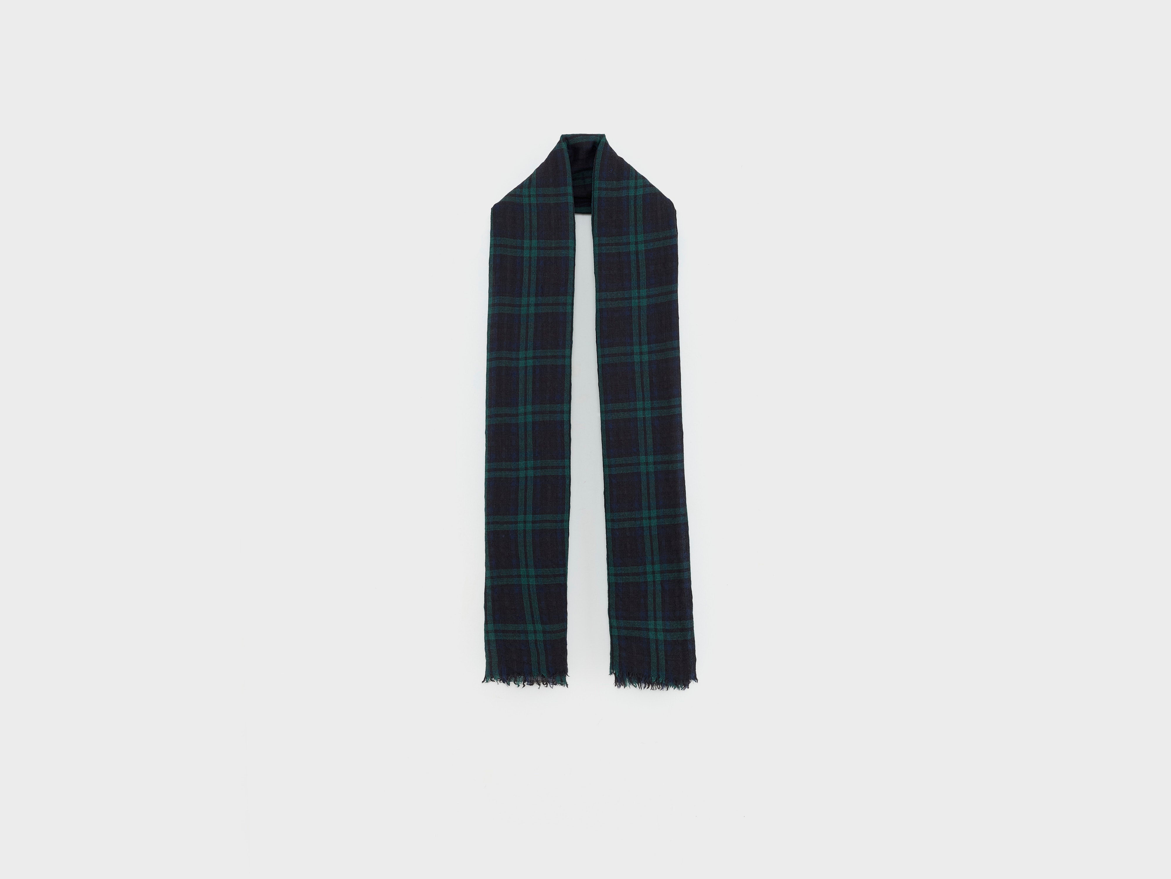 Shiki checked scarf (261 / W / CHECK A)