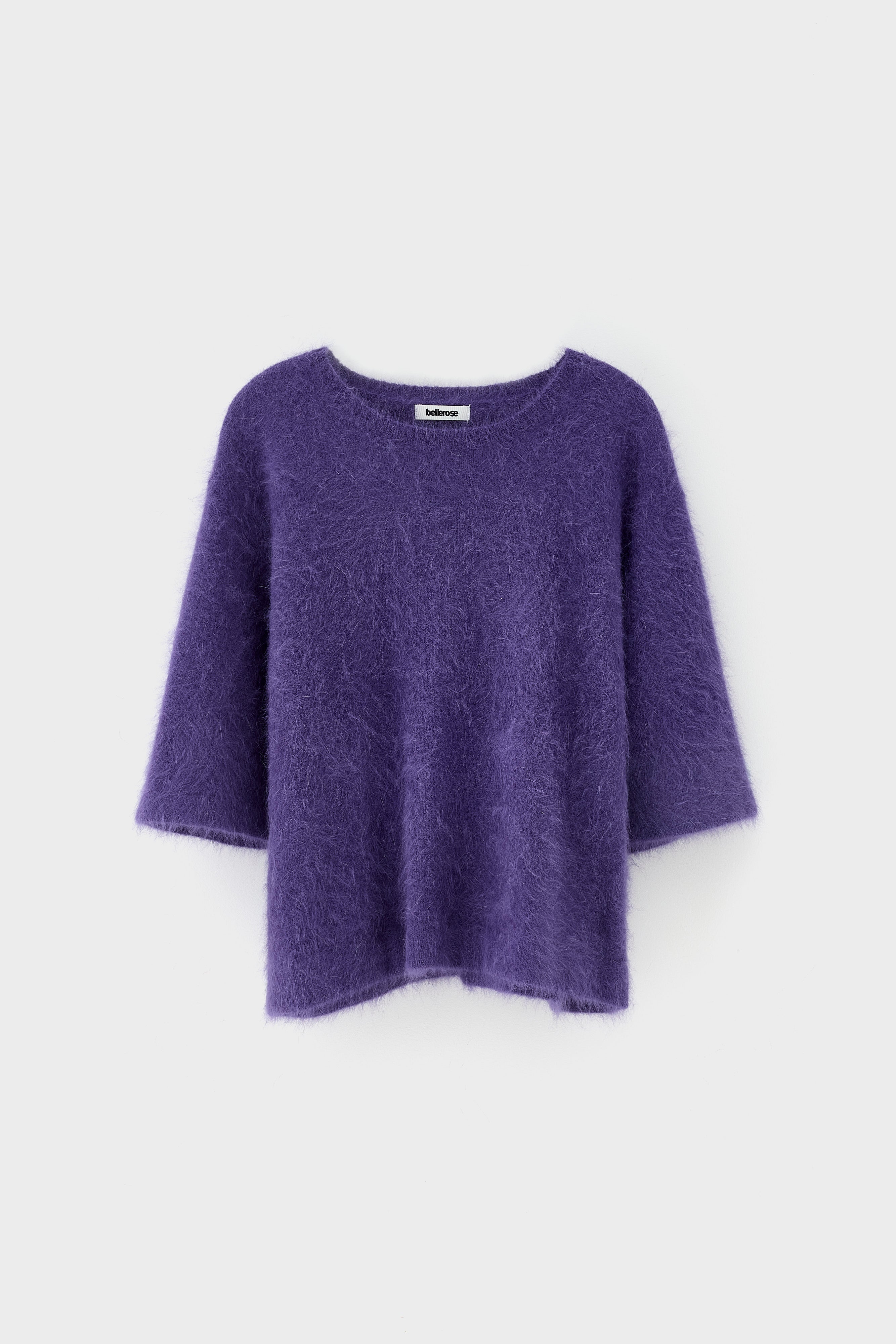 Dime angora-blend sweater (261 / W / GRAPE)