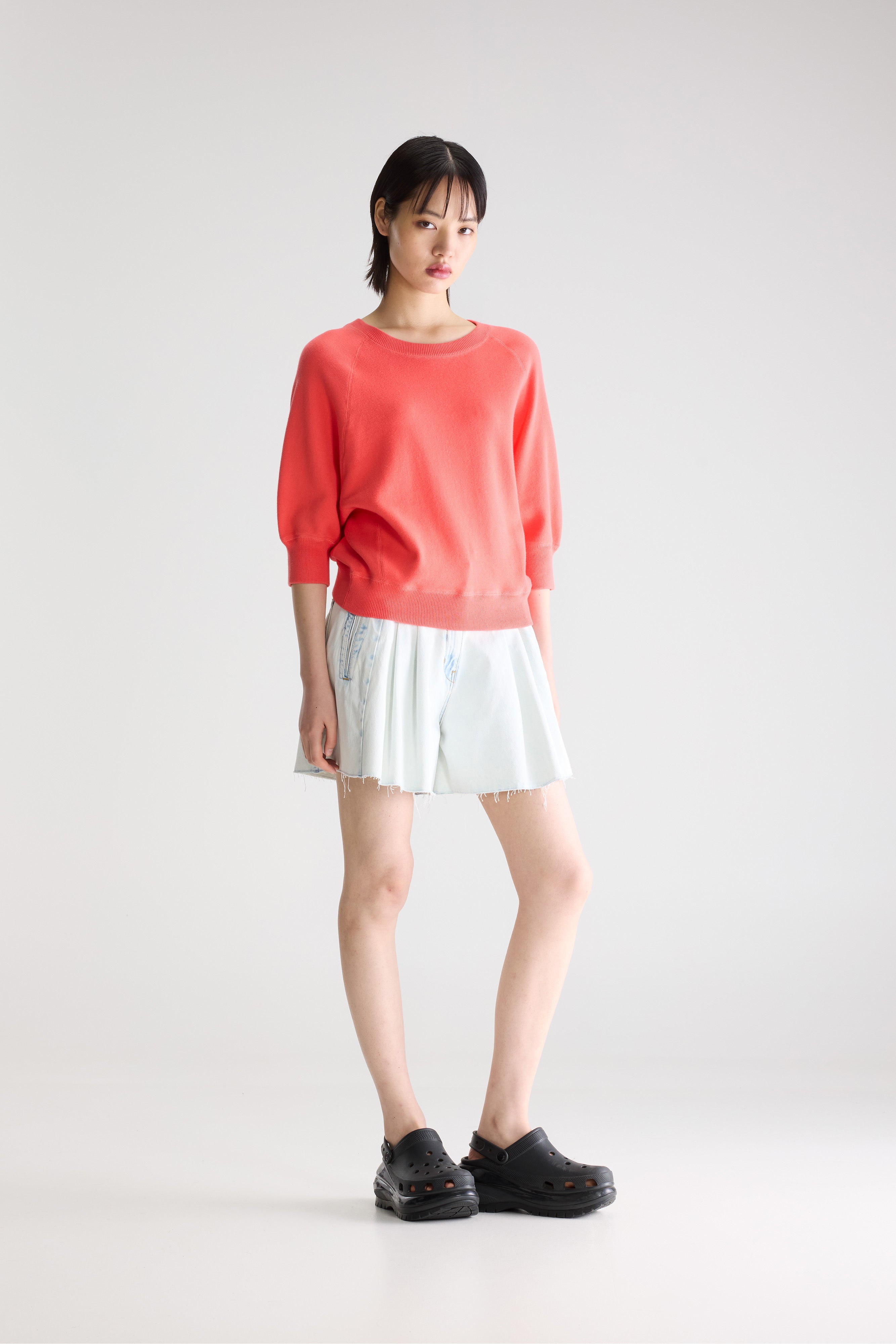 Anglet crewneck sweater (261 / W / CORAIL)