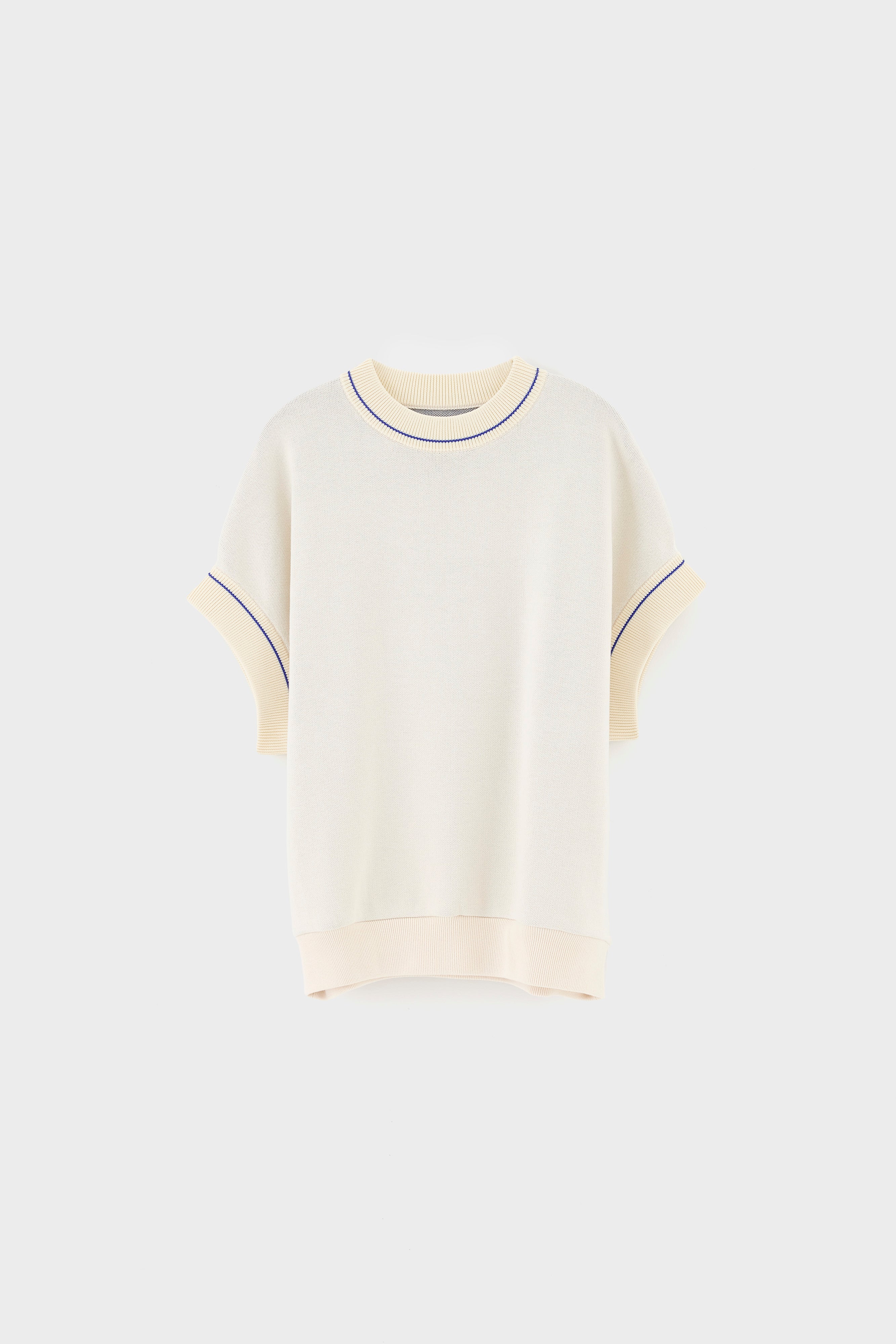 Angen sleeveless sweater (261 / W / MILKY WAY)