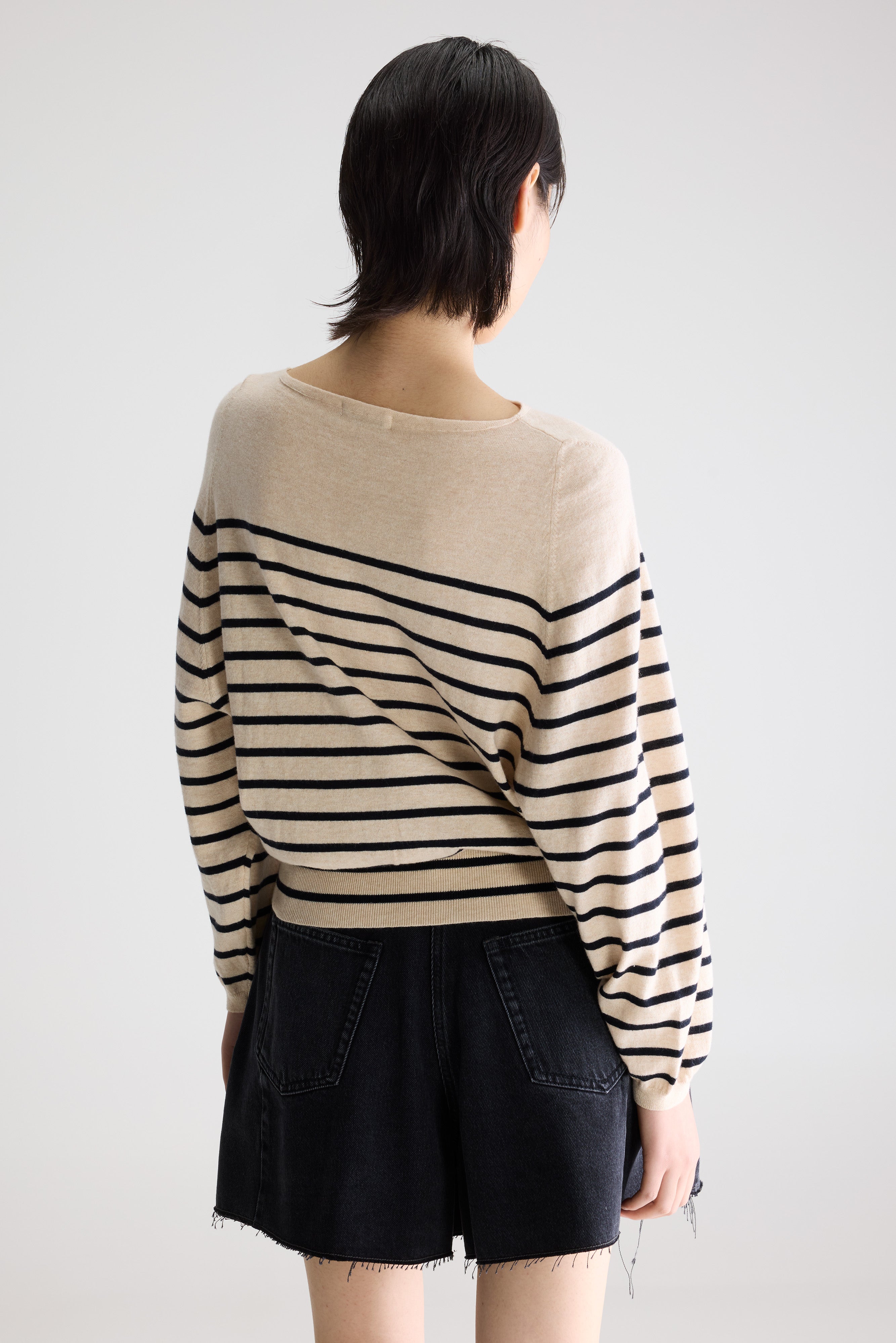 Geros relaxed sweater (261 / W / STRIPE B)