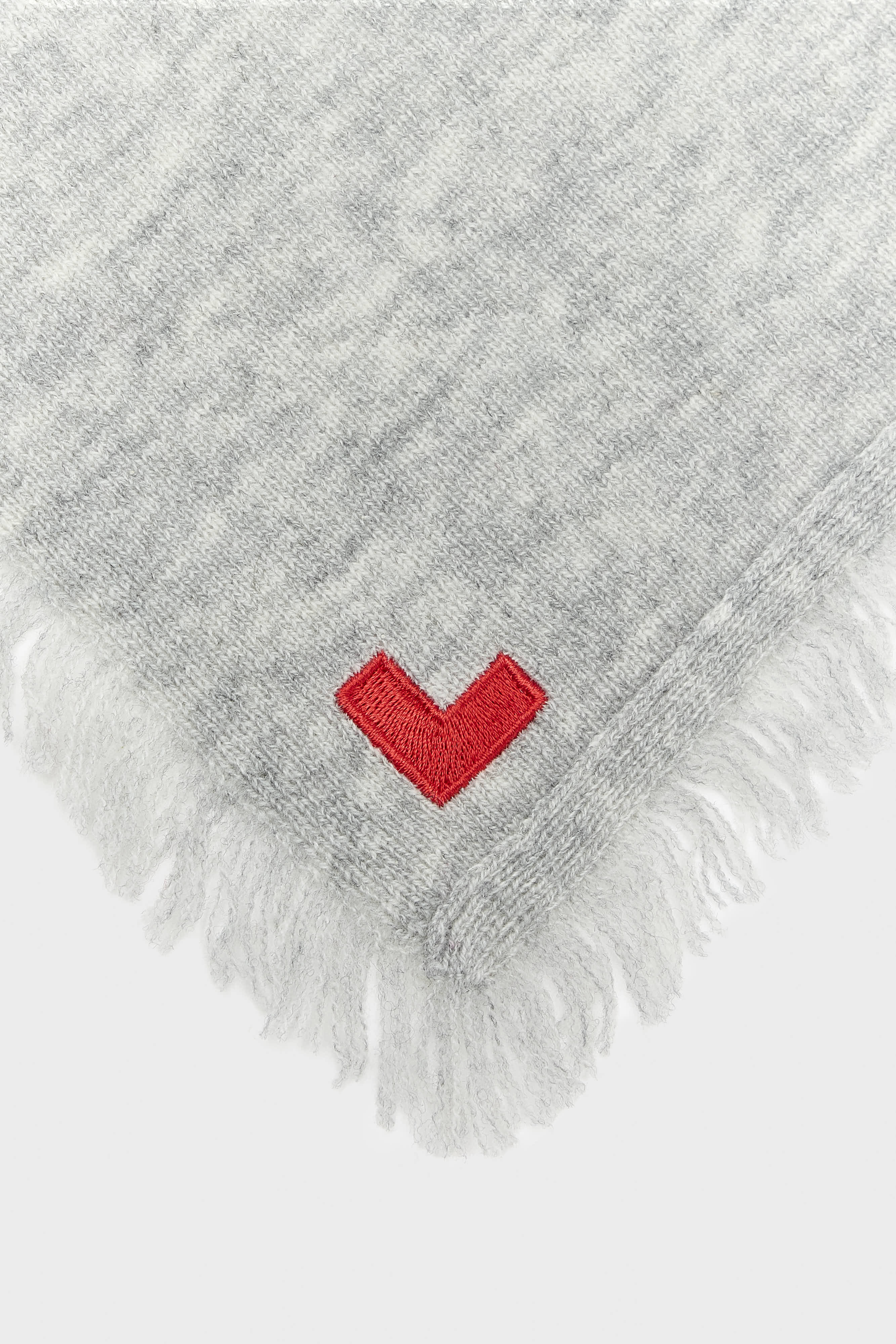 Soncol square scarf (262 / W / LIGHT GREY)