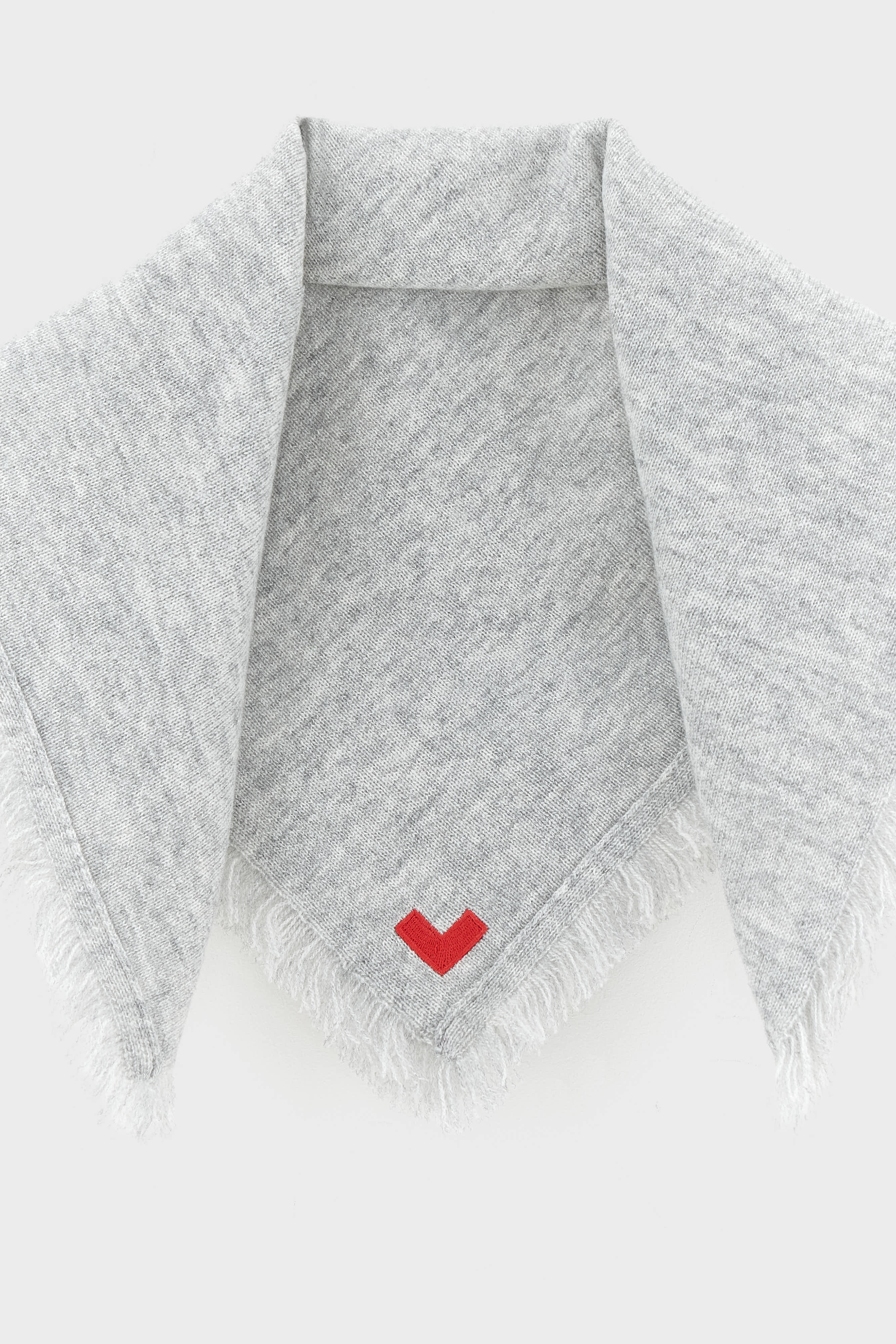 Soncol square scarf (262 / W / LIGHT GREY)