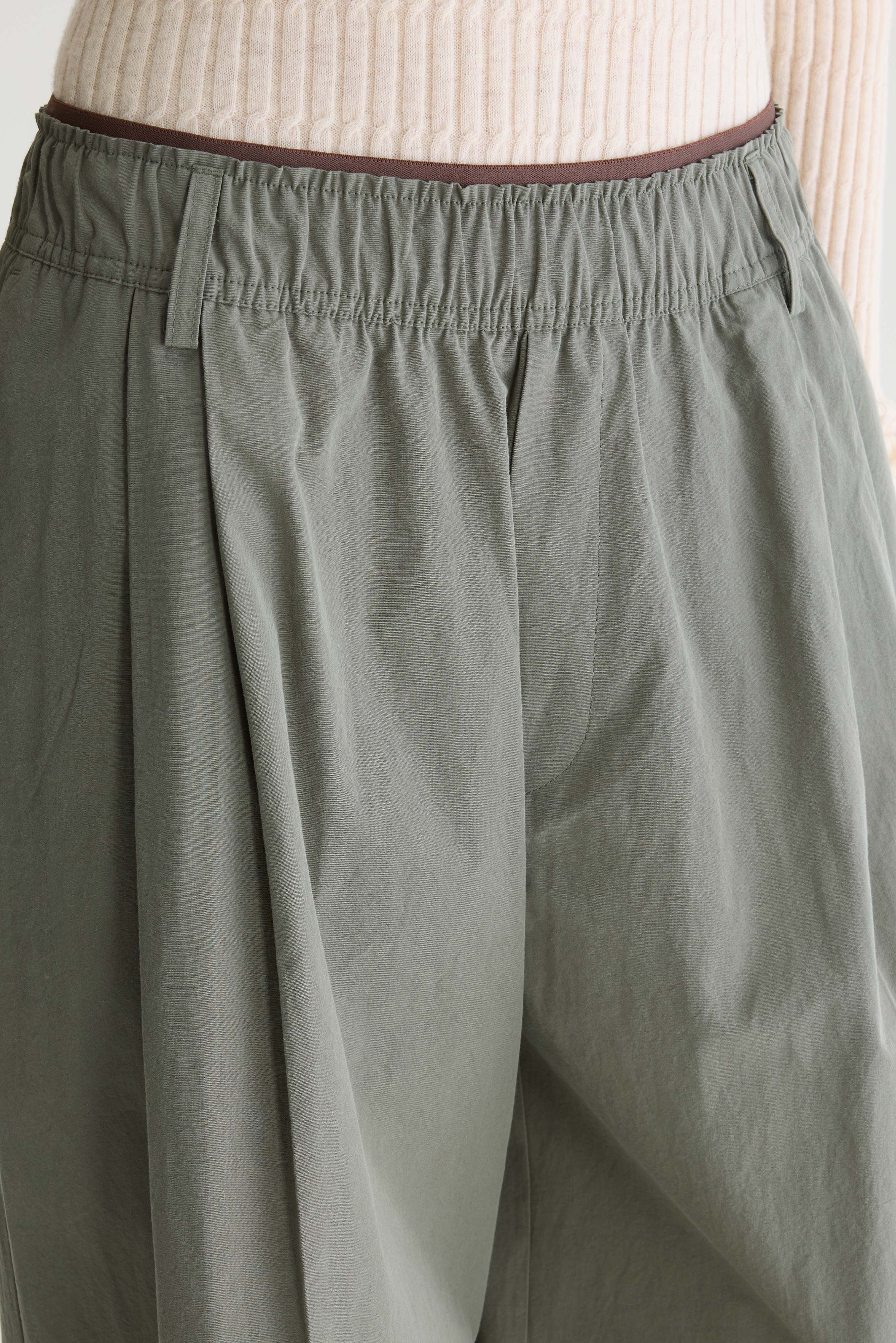 Jasha wide trousers (262 / W / OXYD GREY)